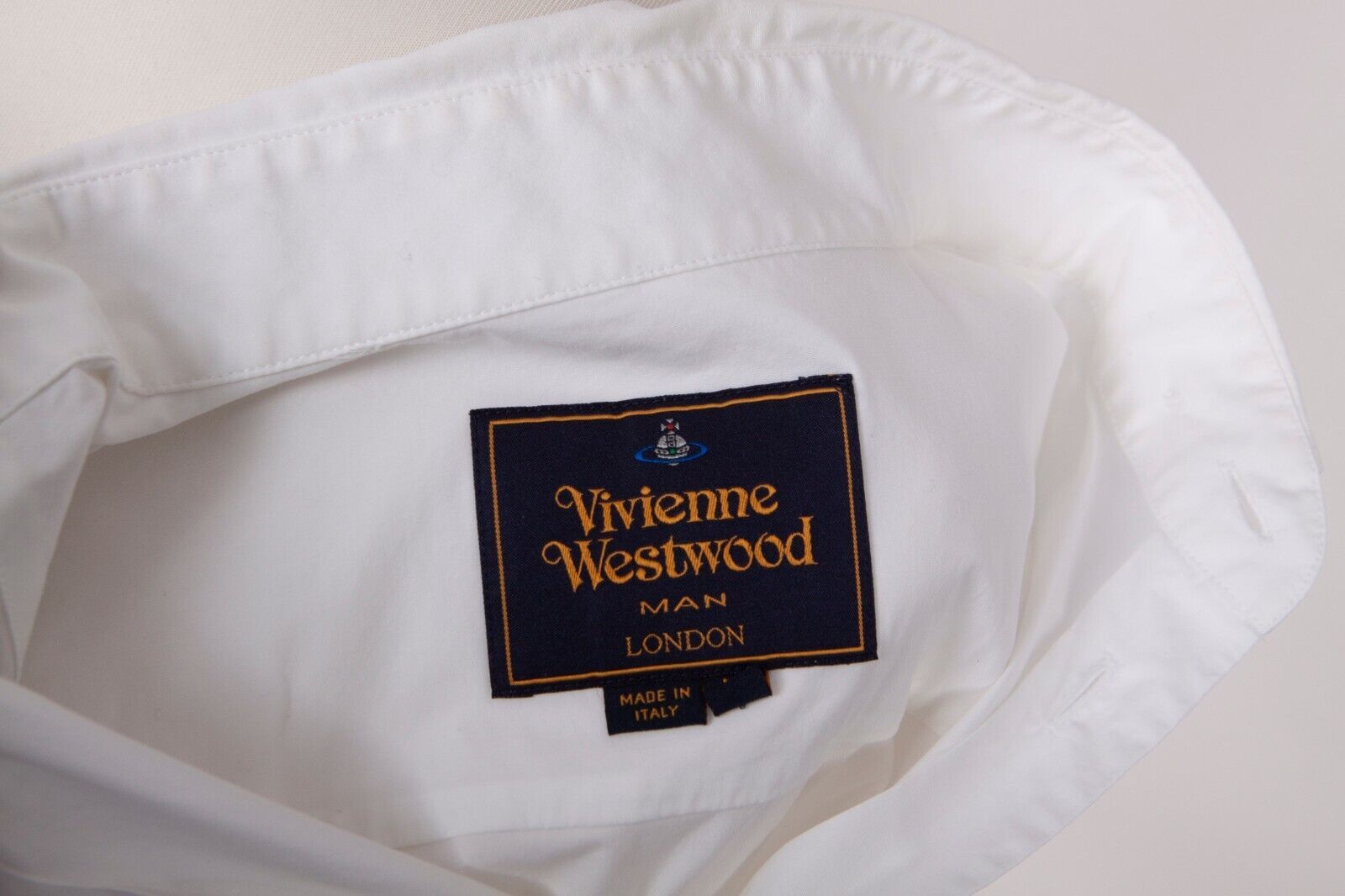 Vivienne Westwood Vivienne Westwood Man Embroidered Orb Shirt Classic Size US L / EU 52-54 / 3 - 9 Thumbnail