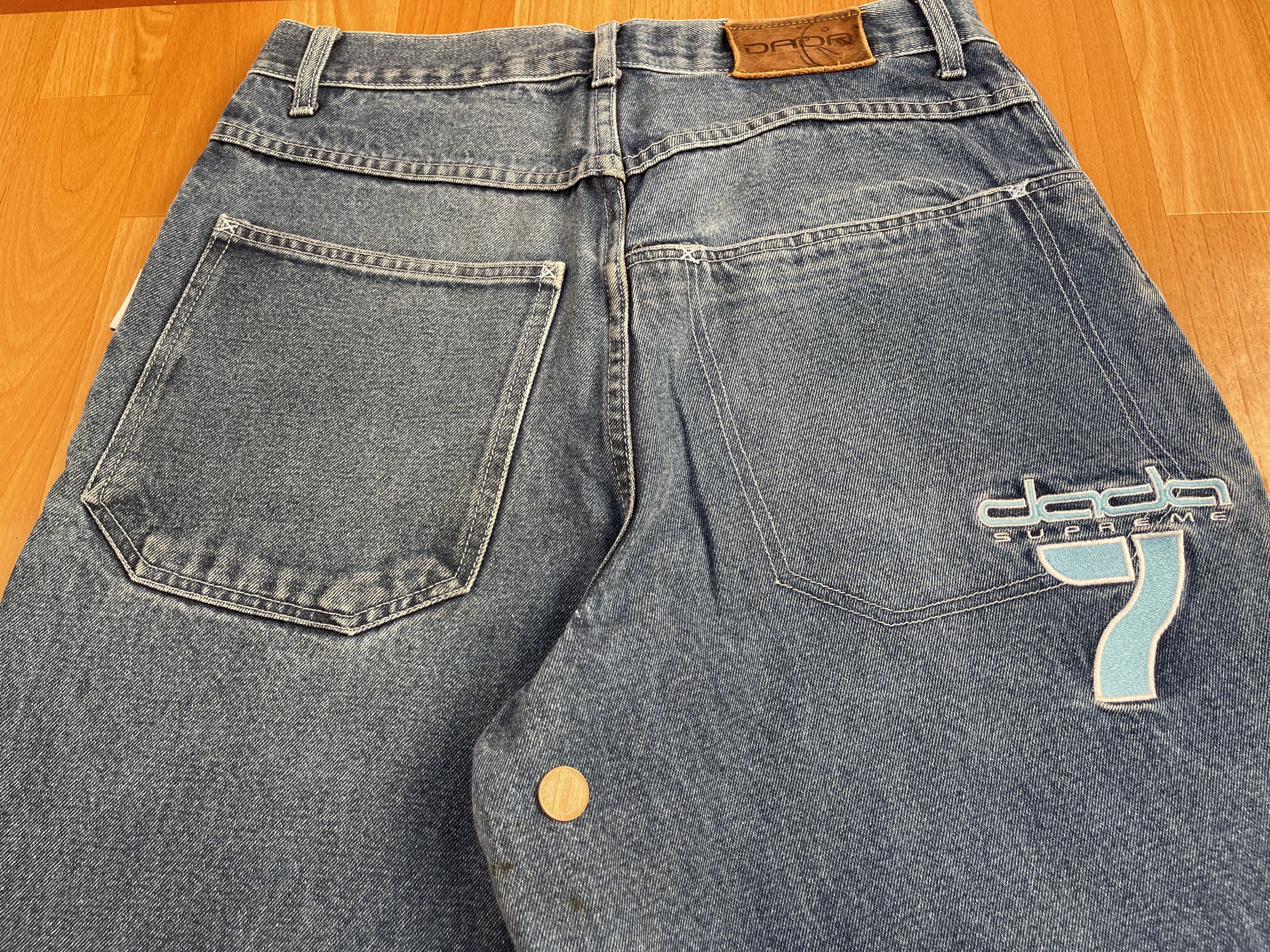 Damani Dada Damani Dada jeans, vintage baggy jeans, 90s hip hop size 32 Size US 32 / EU 48 - 2 Thumbnail