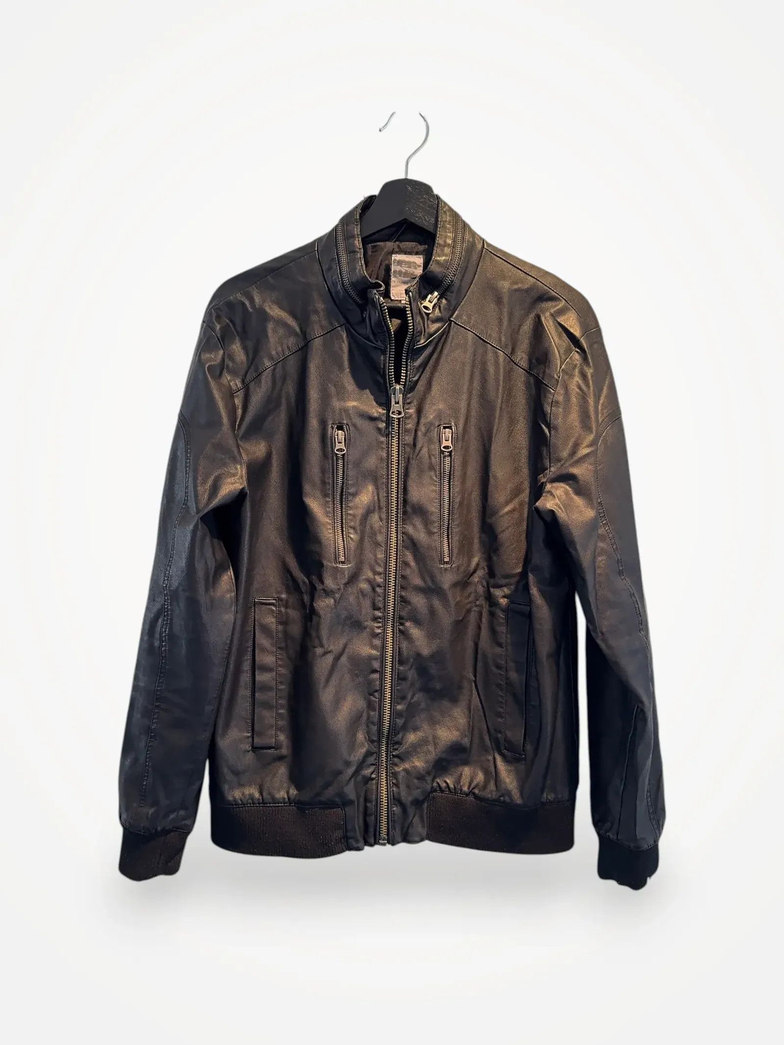 Lindbergh Lindbergh Leather Jacket Size US M / EU 48-50 / 2 - 1 Thumbnail
