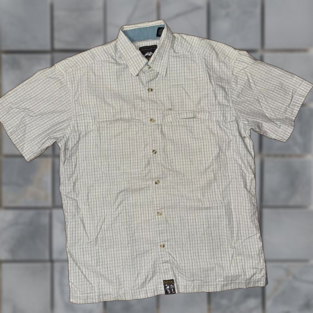 Vintage Pacific Trail Shirt Outdoor Men M Blue Plaid Short Sleeve Button-Up Size US M / EU 48-50 / 2 - 1 Thumbnail