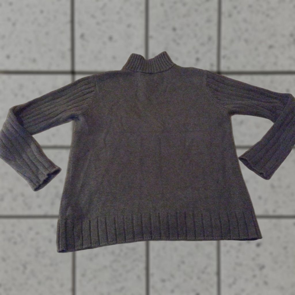 Polo Ralph Lauren Polo Ralph Lauren Mens Sweater Half Zip Polo L Gray Cotton Shirt? Size US L / EU 52-54 / 3 - 1 Thumbnail