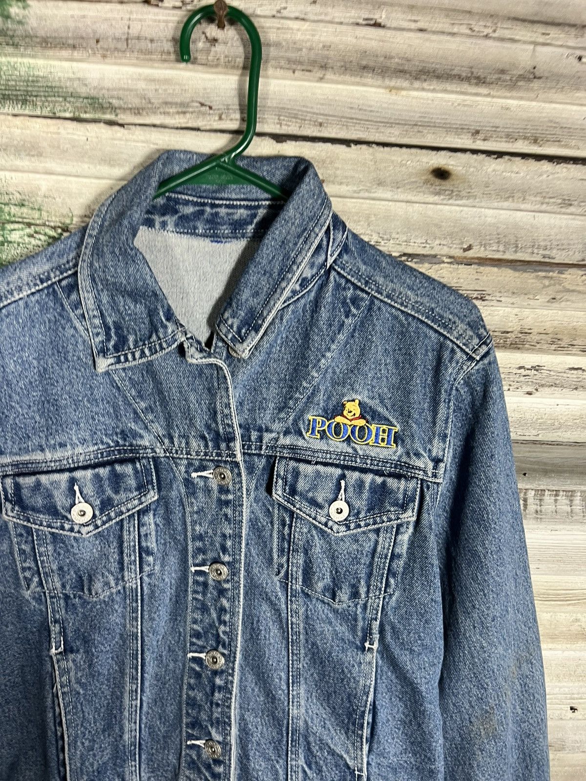 Disney × Vintage Vintage Winnie the Pooh Denim Jacket Size S / US 4 / IT 40 - 3 Thumbnail