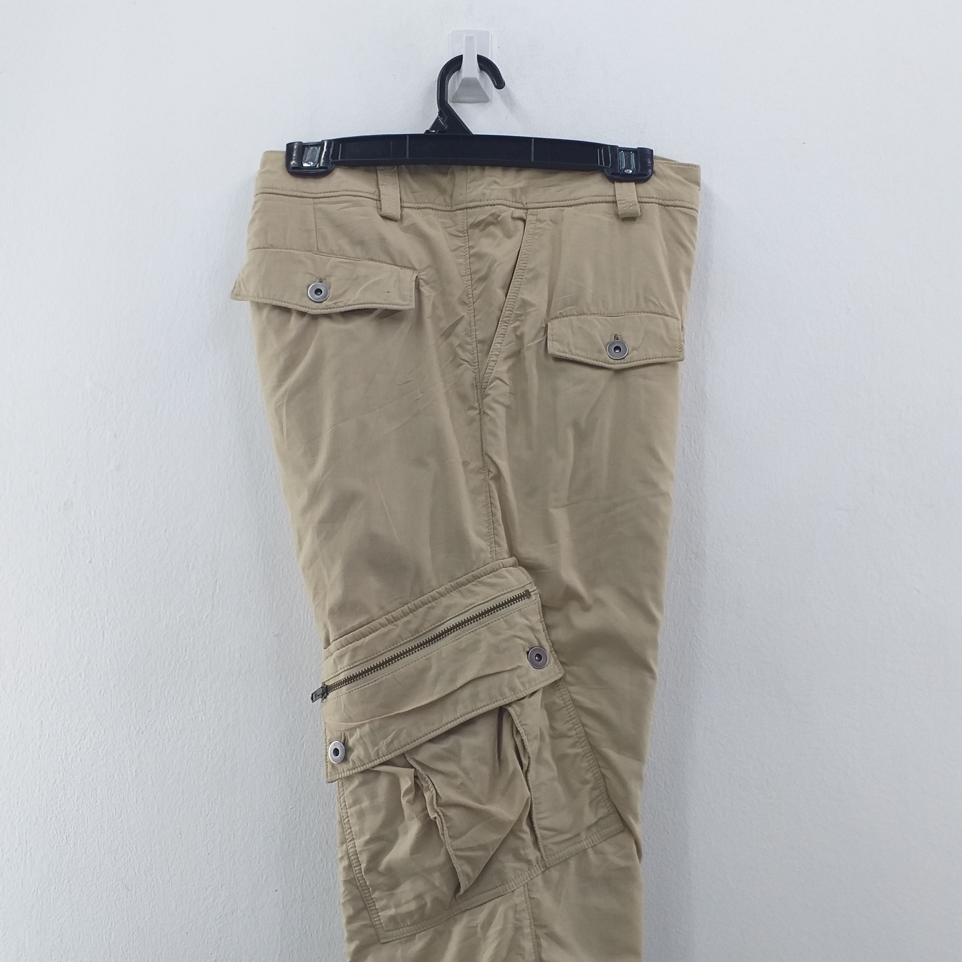 Japanese Brand Custom Wool Japanese Brand Cargo Pockets Pants 35 x 30 CP015 Size US 35 - 10 Thumbnail