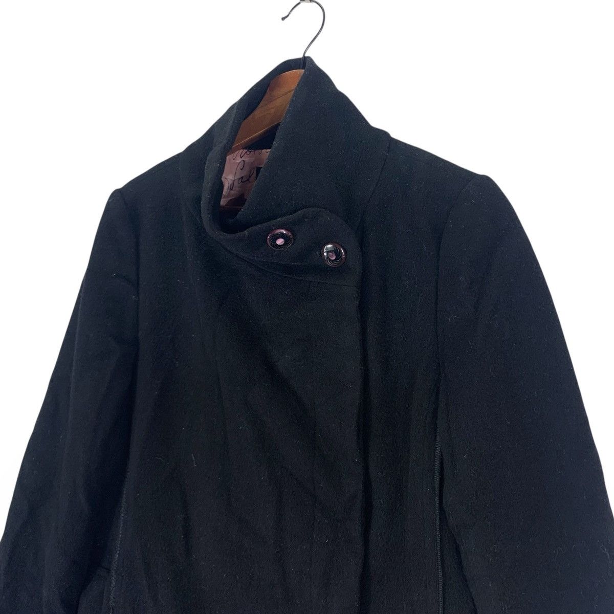 Designer × Sonia Rykiel × Vintage Vintage Sonia Rykiel Long Wool Coat Size US S / EU 44-46 / 1 - 4 Thumbnail