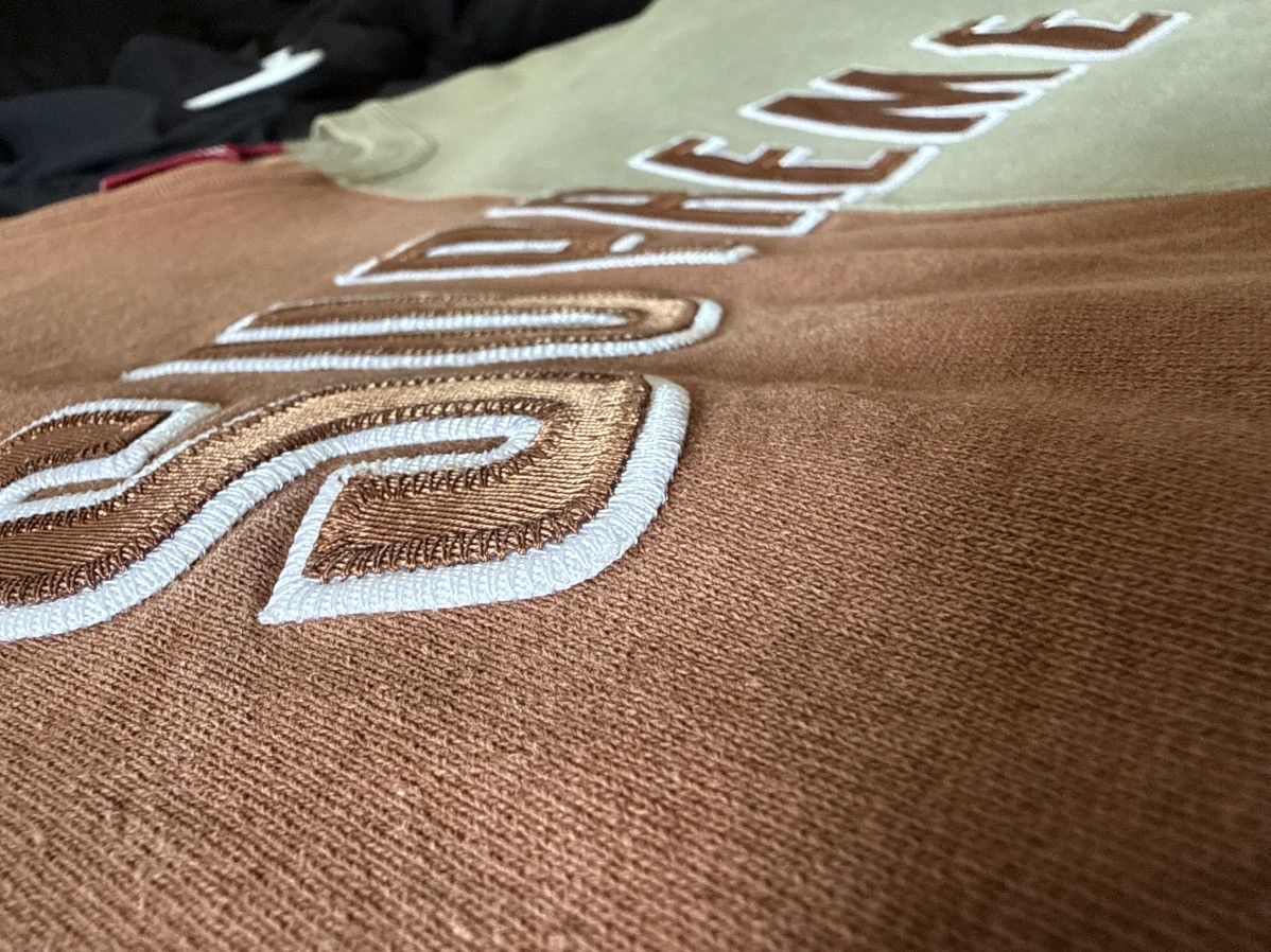 Supreme Good condition Supreme split crewneck from FW18 Size US L / EU 52-54 / 3 - 8 Thumbnail