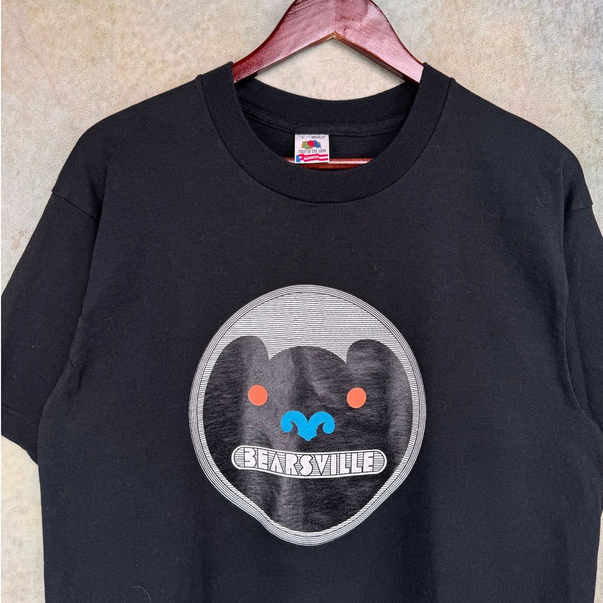 Vintage VTG 90s Bearsville Records T Shirt Mens Sz L Black Size US L / EU 52-54 / 3 - 4 Thumbnail