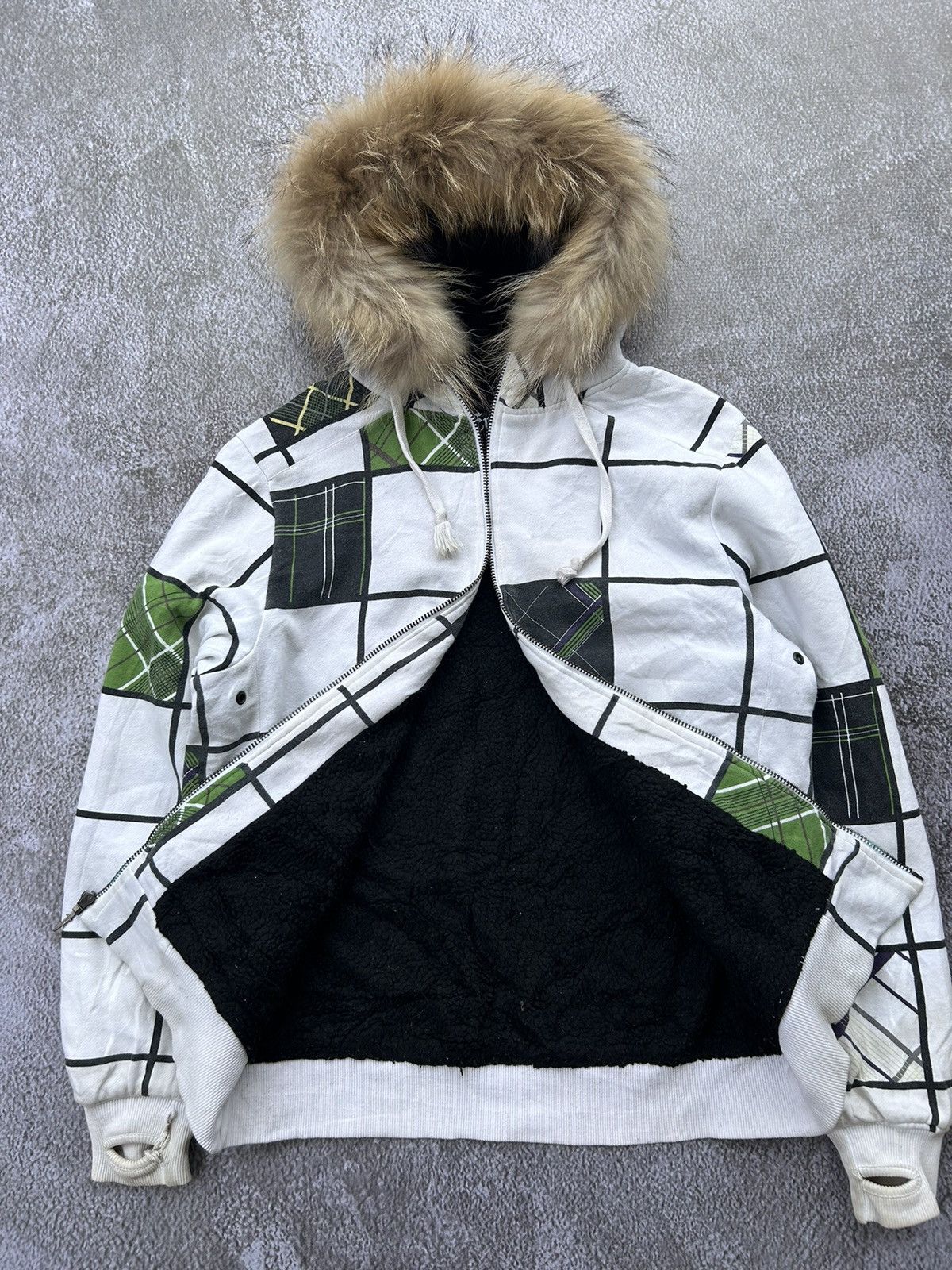 If Six Was Nine 💸BINDINGOFFER💸Faux fur zip hoodie Empure style Size US L / EU 52-54 / 3 - 3 Thumbnail