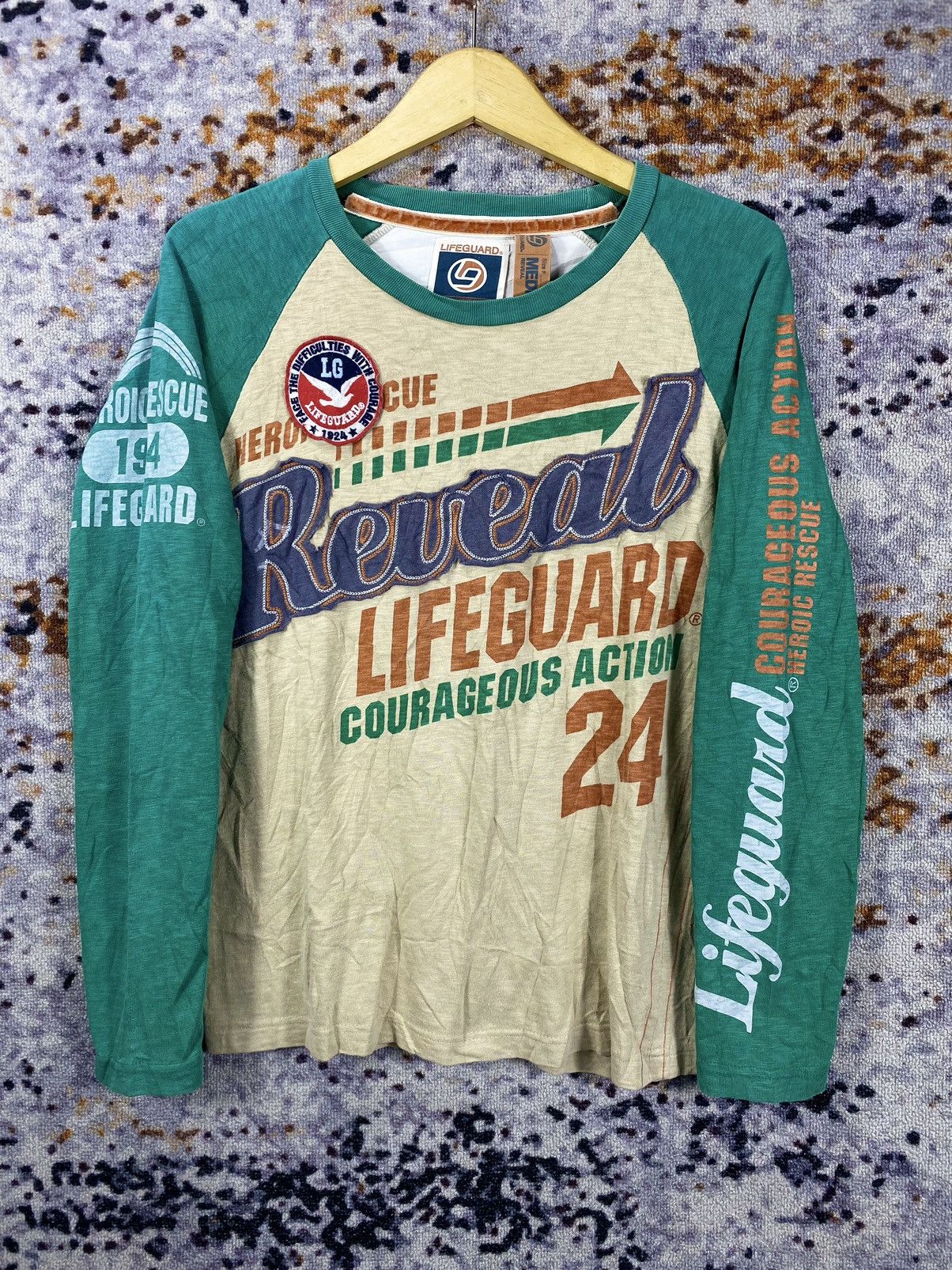Japanese Brand Lifeguard Reveal Faded japanese long sleeve Size US M / EU 48-50 / 2 - 1 Thumbnail