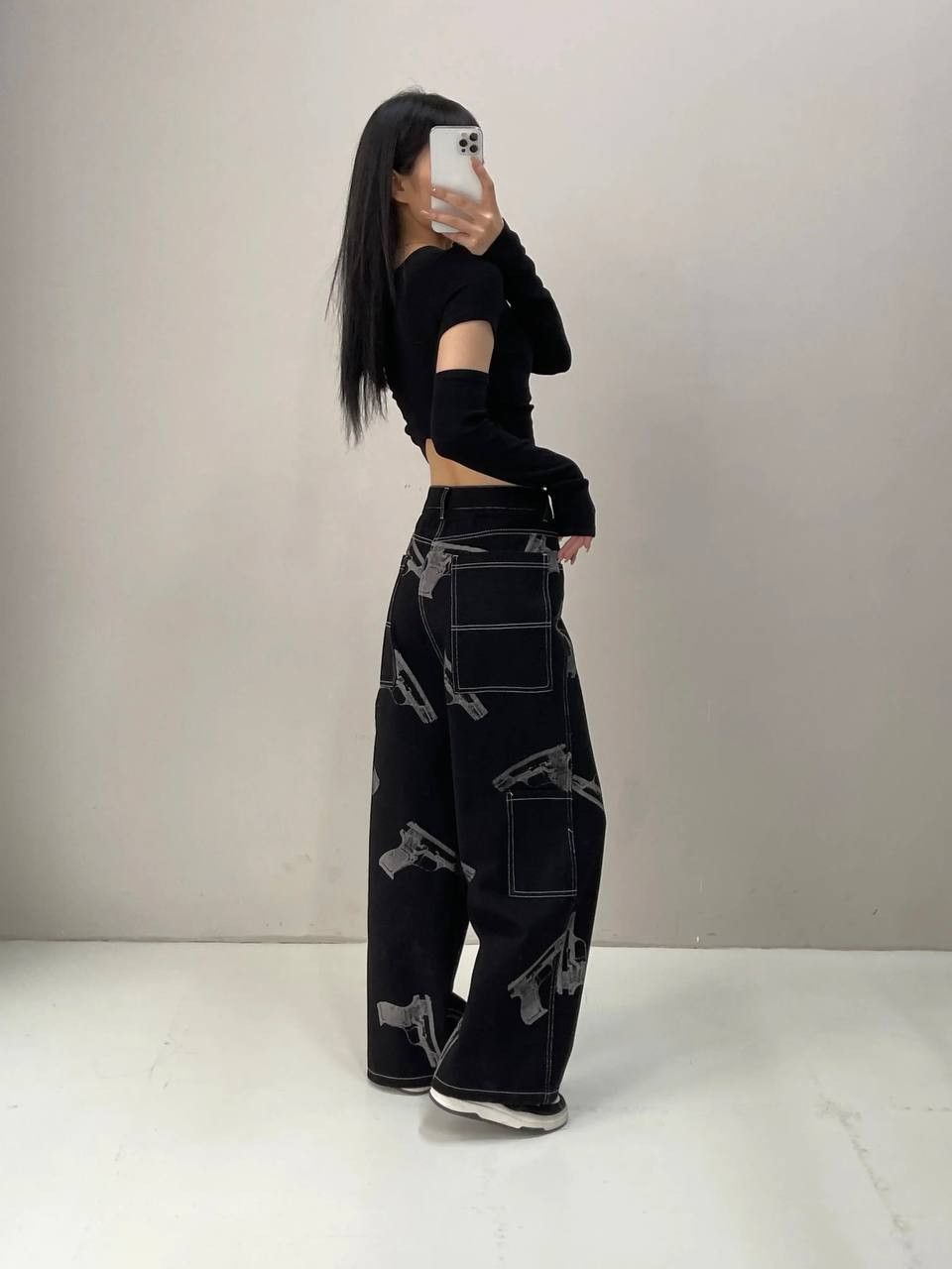Japanese Brand × Vintage Classic jeans with guns Size 32" / US 10 / IT 46 - 1 Thumbnail
