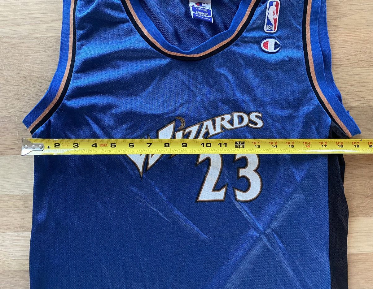 Champion × NBA × Vintage Michael Jordan Wizards Champion Jersey Youth Large 14-16 Size US XS / EU 42 / 0 - 4 Thumbnail