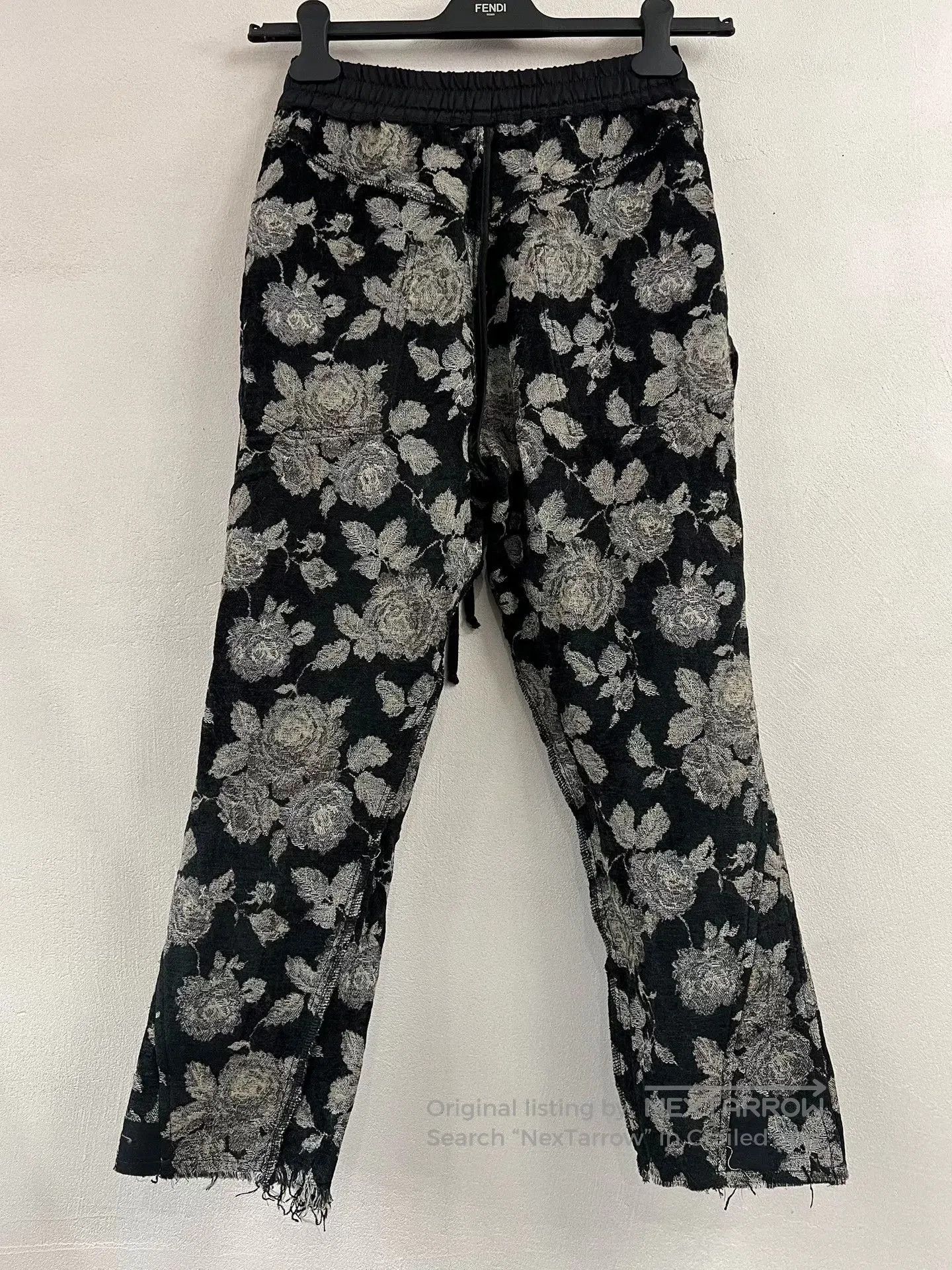 Song For The Mute Floral Patterned Fringe Pants by Song for the Mute. Size 28" / US 6 / IT 42 - 6 Thumbnail