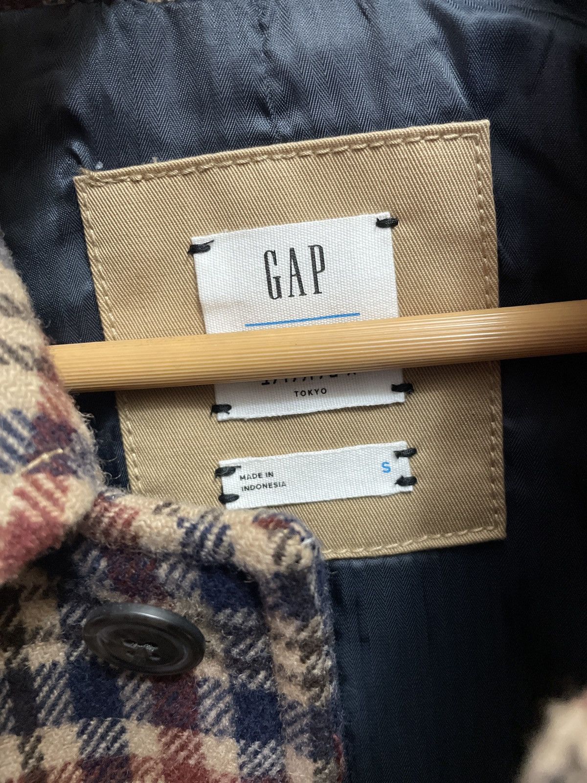 Gap 2017 GAP GQ UNITED ARROWS HOUNDSTOOTH COAT tweed herringbone Size US S / EU 44-46 / 1 - 14 Thumbnail