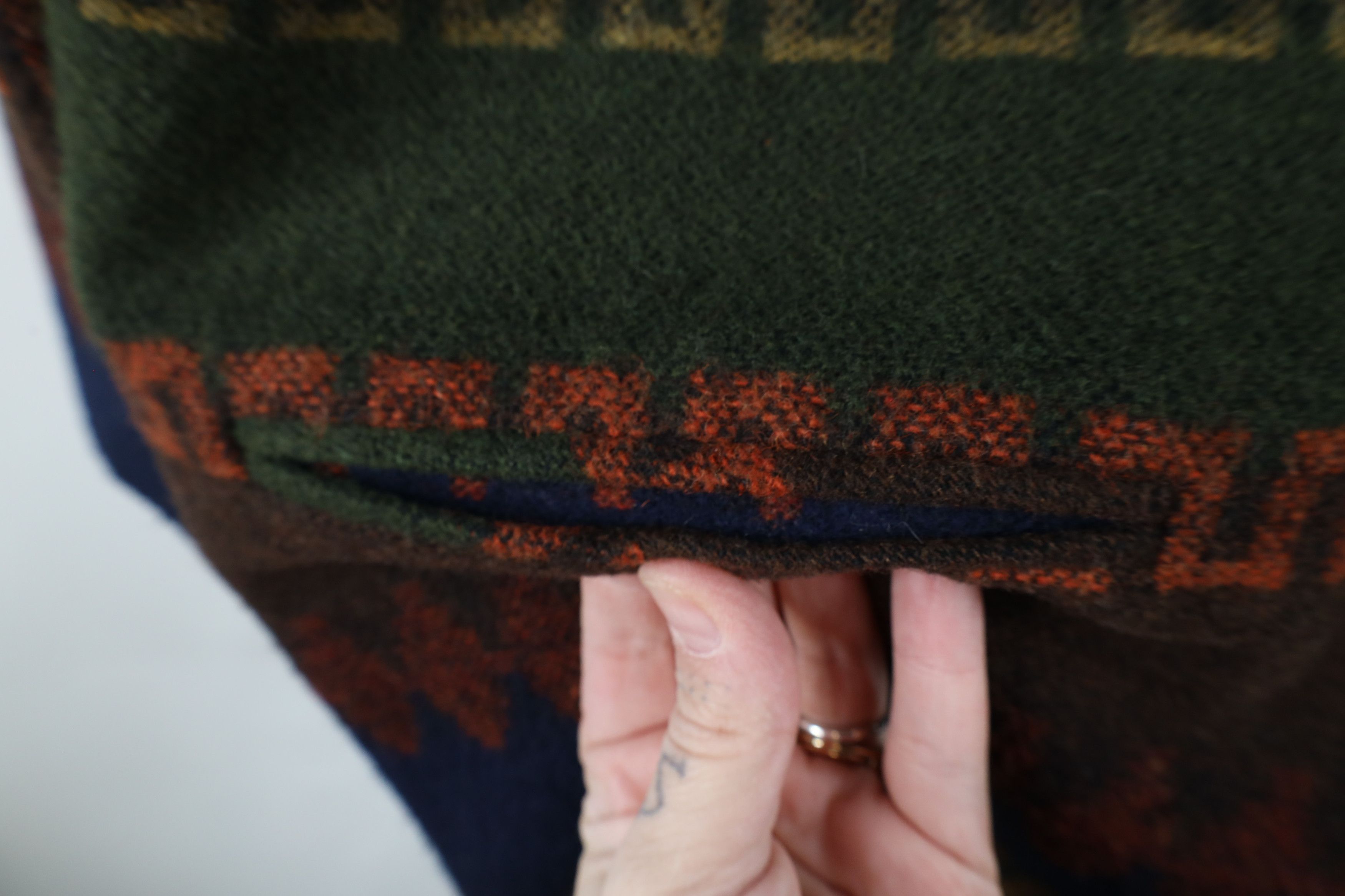 Vintage Vintage 90s Streetwear Rainbow Southwestern Blazer Jacket Size L / US 10 / IT 46 - 5 Thumbnail