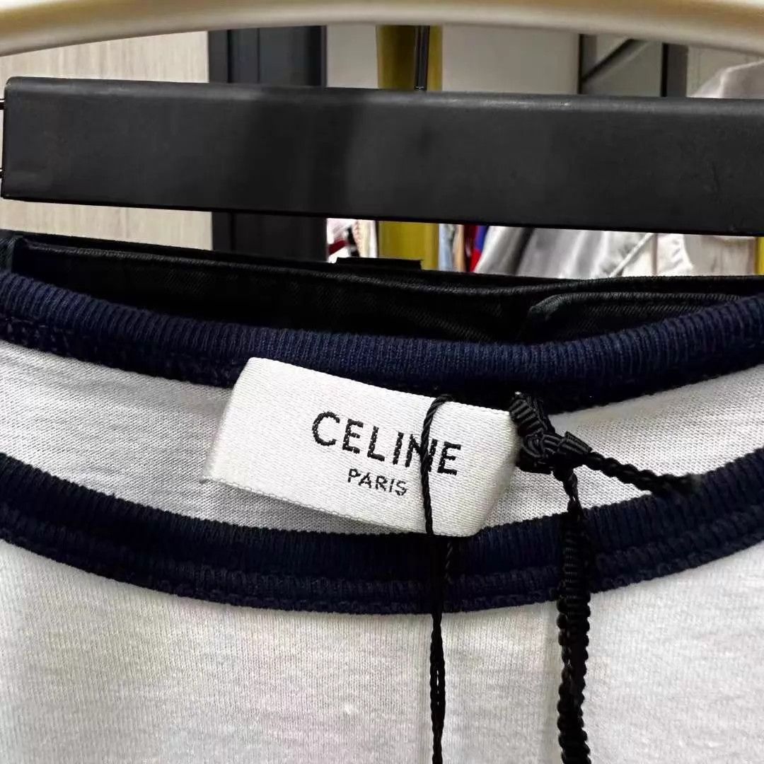 Celine Celine Triomphe Short Sleeve Tee XS New with Tags Size XS / US 0-2 / IT 36-38 - 2 Thumbnail