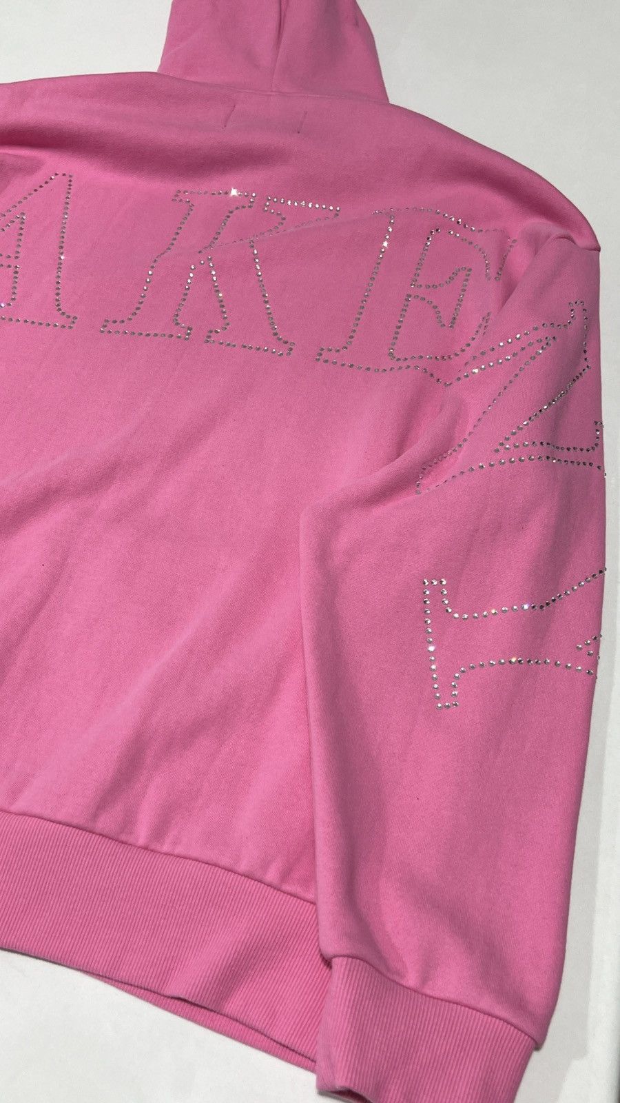 Awake NY Awake NY Pink Rhinestone Hoodie Zip Up Size US L / EU 52-54 / 3 - 12 Thumbnail