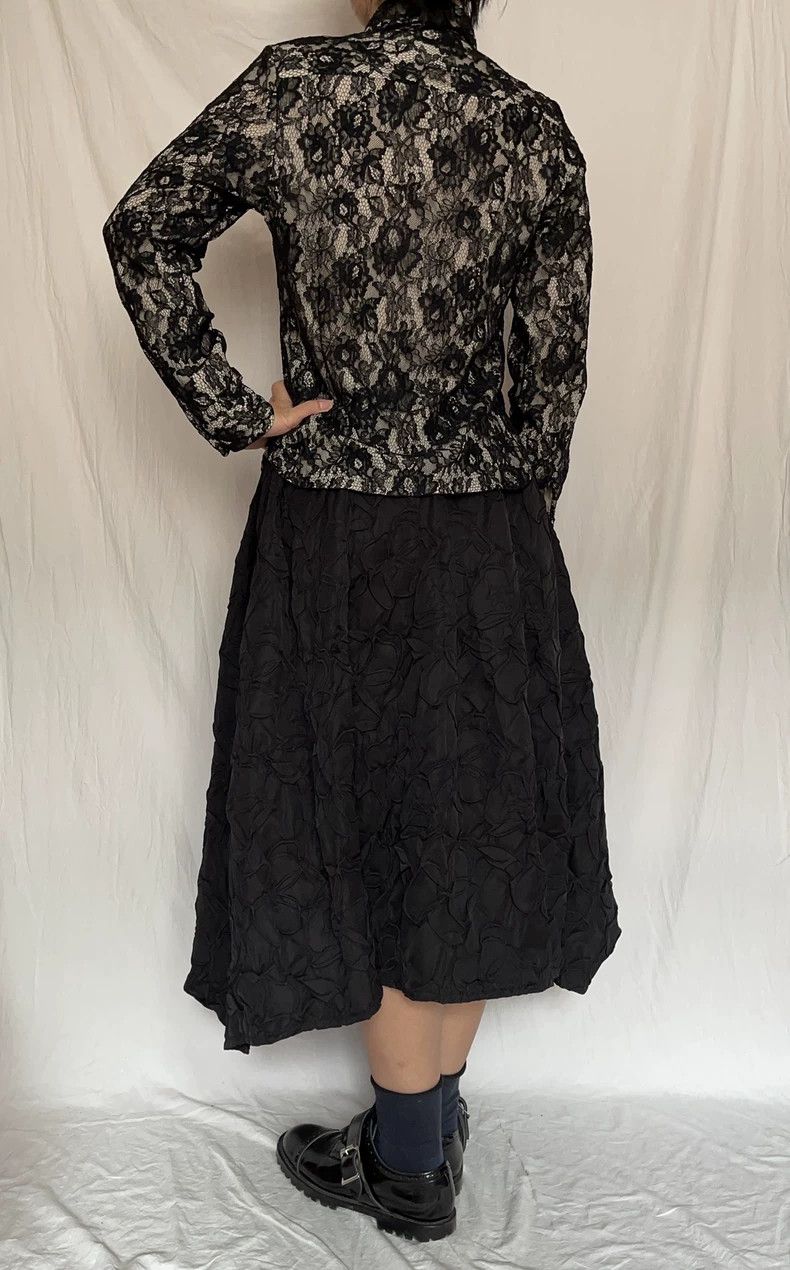 Comme des Garcons Comme des Garcons size 均码 Peony lace long-sleeved double-l Size S / US 4 / IT 40 - 2 Thumbnail