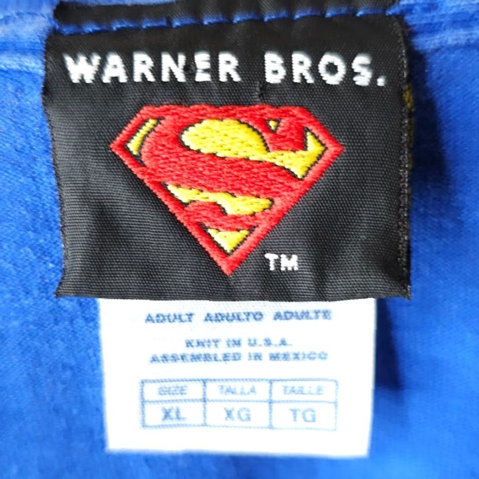 Vintage VINTAGE Superman T Shirt Mens XL Blue Y2K DC Comics Superhero Clark Kent jeans? Size US XL / EU 56 / 4 - 6 Thumbnail