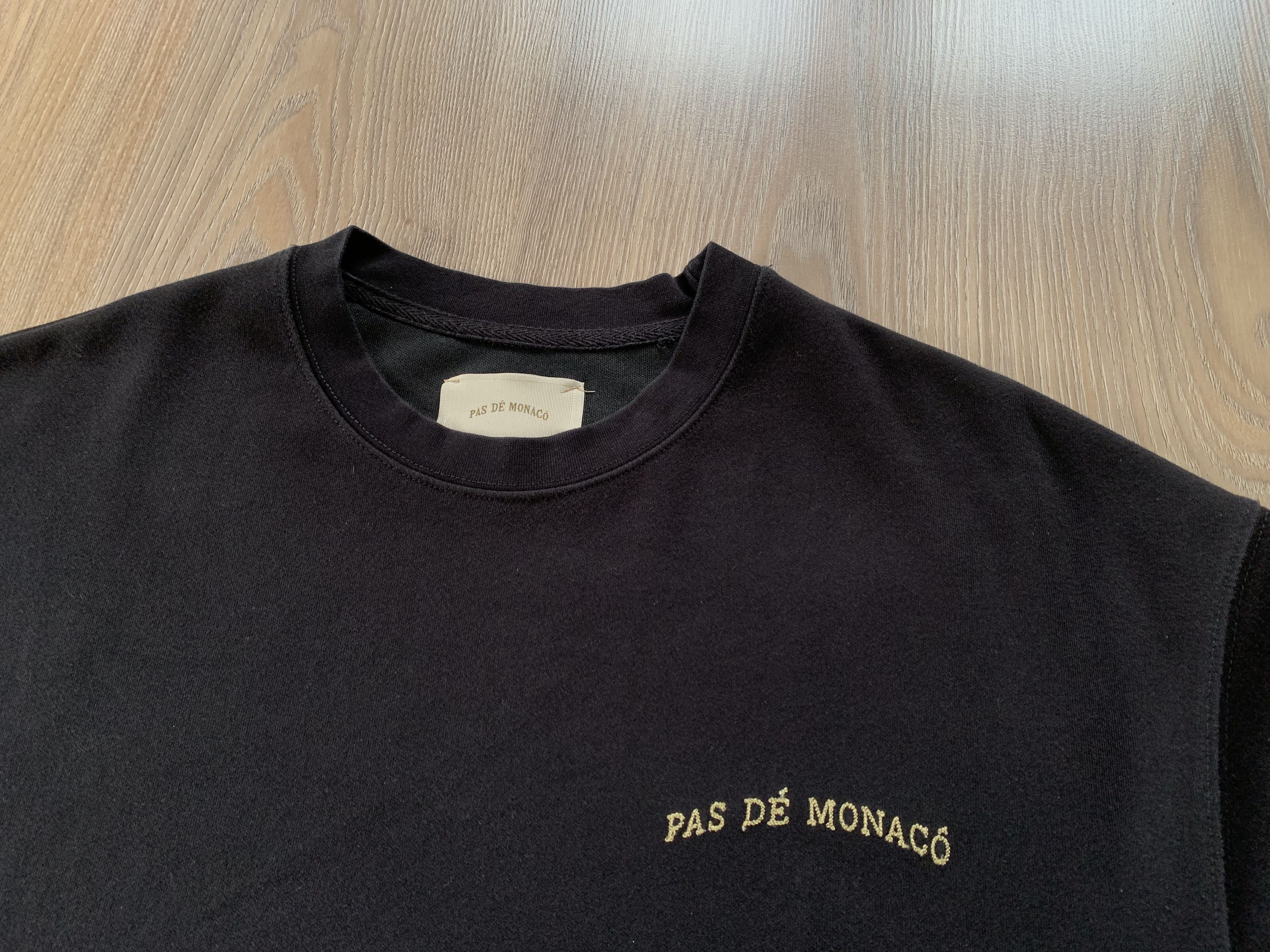 Other Pas De Monaco Black Graphic T-Shirt Size US XL / EU 56 / 4 - 5 Thumbnail