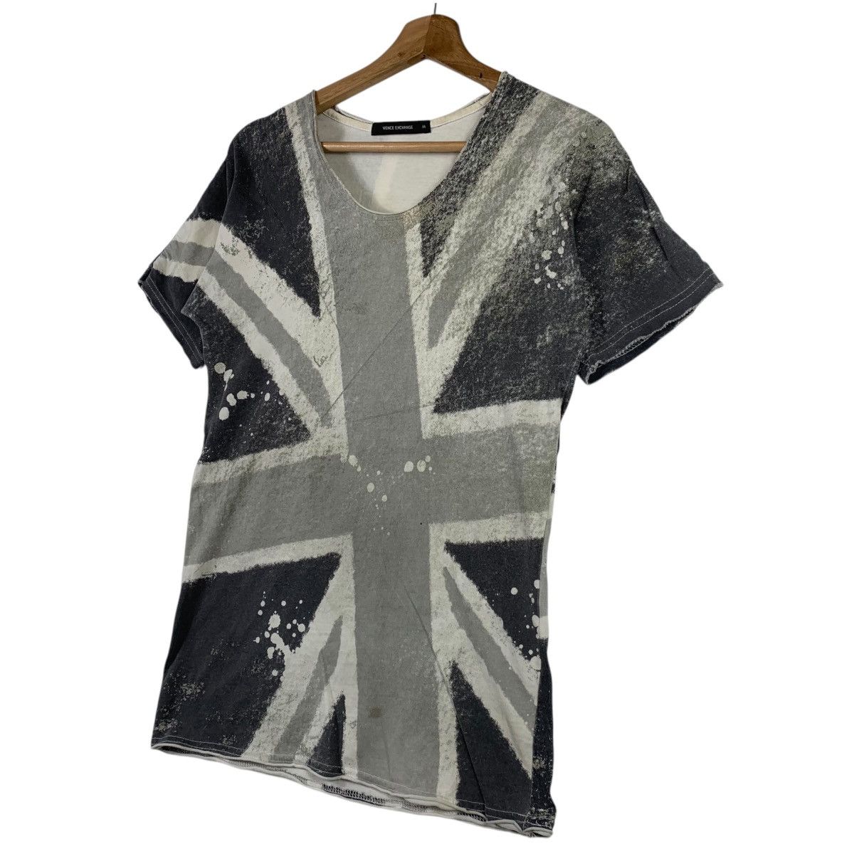 Union LA × Vintage Vence Exchange Union Jack Overprint Tee Shirt Size US M / EU 48-50 / 2 - 4 Thumbnail