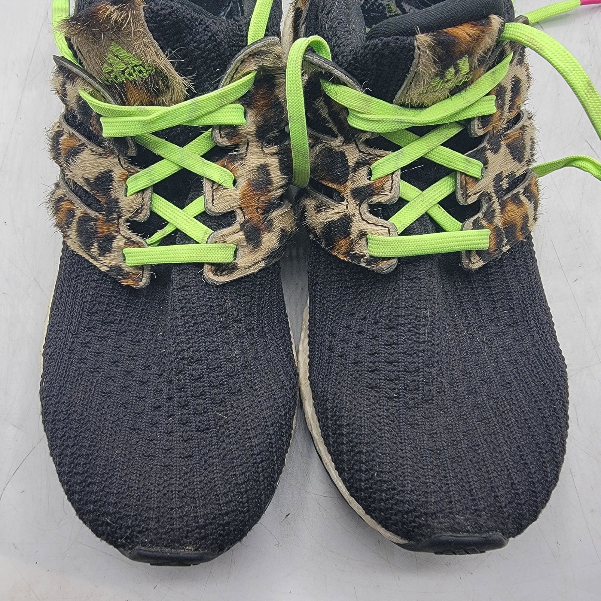 Adidas Adidas UltraBoost DNA Mens 5.5 Animal Pack Leopard Print Bla Size US 5.5 / EU 38 - 10 Thumbnail