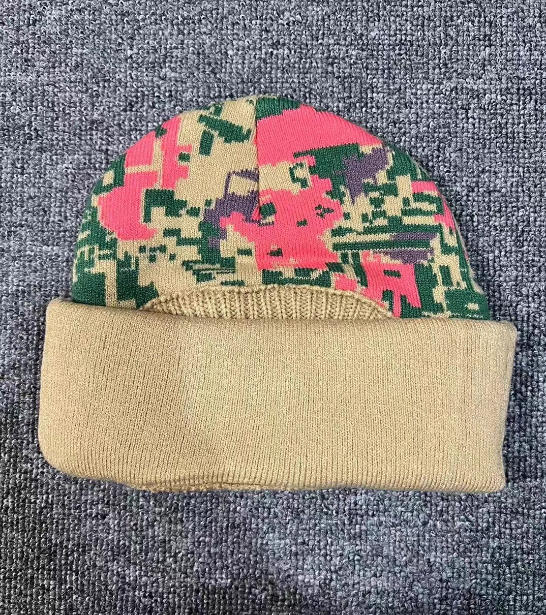 Billionaire Boys Club 22FW BBC Mosaic All-Over Print Knitted Balaclava Beanie Q7 Size ONE SIZE - 6 Thumbnail