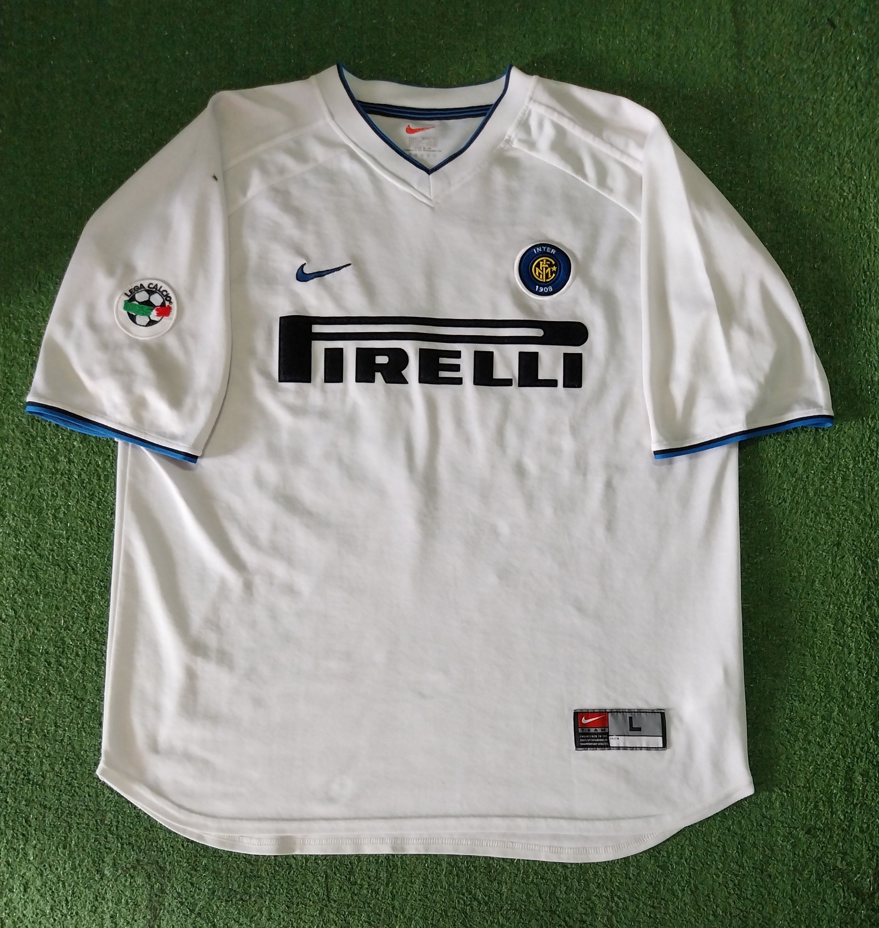 Nike Inter milan away 1999/2000 ronaldo nazario jersey football | Grailed