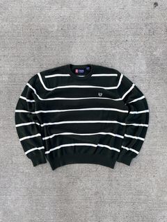 RALPH LAUREN Chaps Crew Neck Cable Knit Jumper, Vintage Online