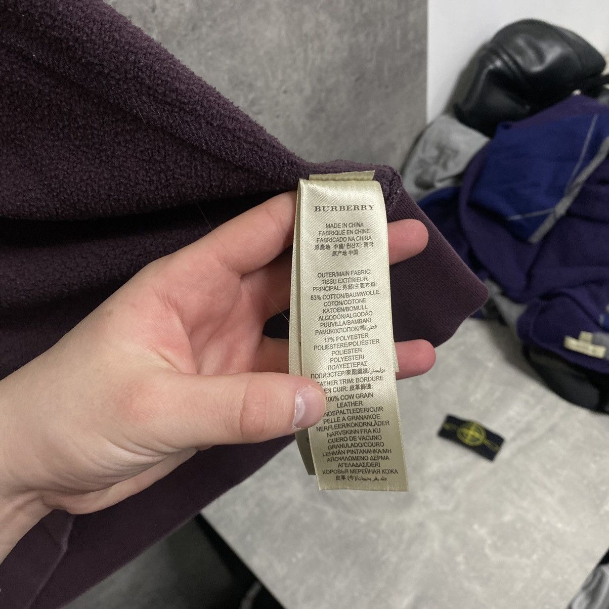 Burberry Burberry Zip Hoodie Size US S / EU 44-46 / 1 - 12 Thumbnail