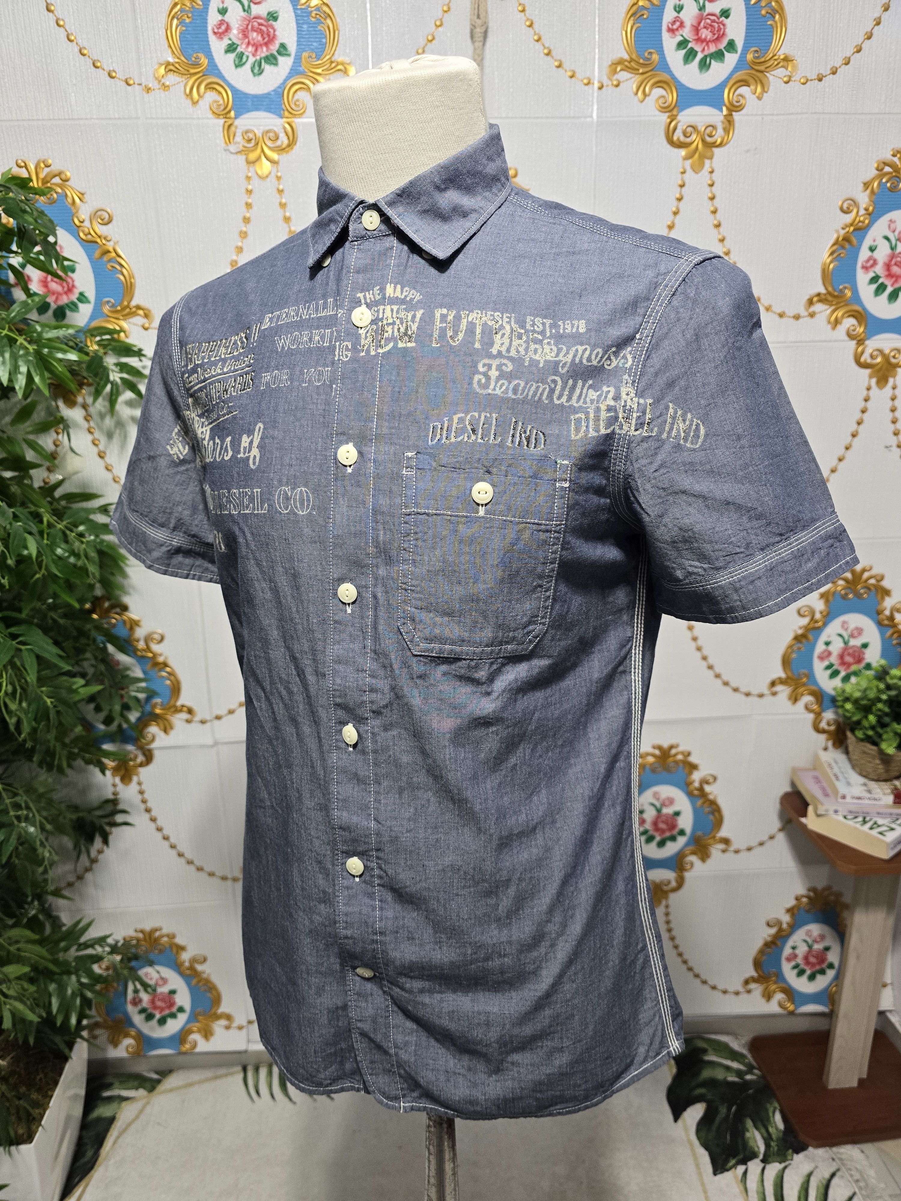 Diesel DIESEL Shirt Men size Large, new without tags Size US M / EU 48-50 / 2 - 11 Thumbnail