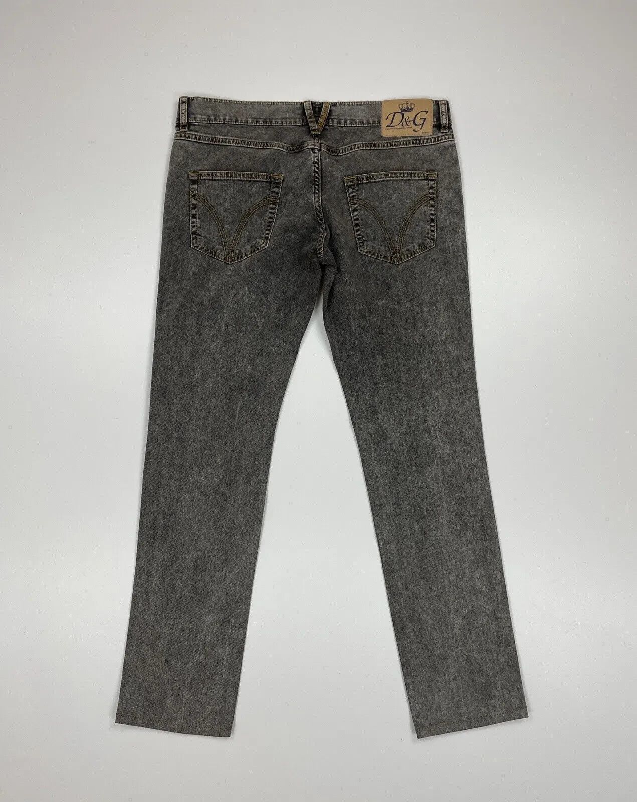 Dolce & Gabbana D&G Dolce and Gabbana Wonder Women Very Low Rise Tight Jeans Size 31" - 2 Thumbnail
