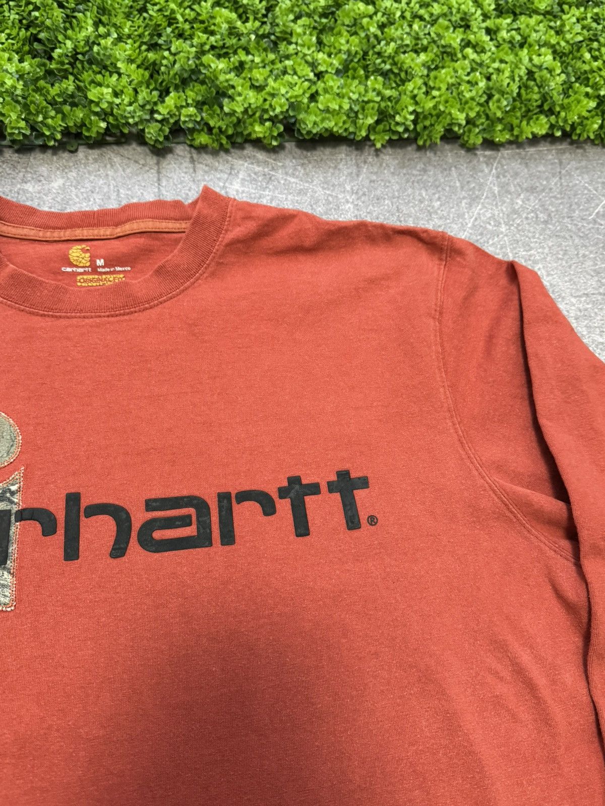 Carhartt Vintage 2000s Carhartt Real Tree Long Sleve Shirt Y2k Size US L / EU 52-54 / 3 - 9 Thumbnail