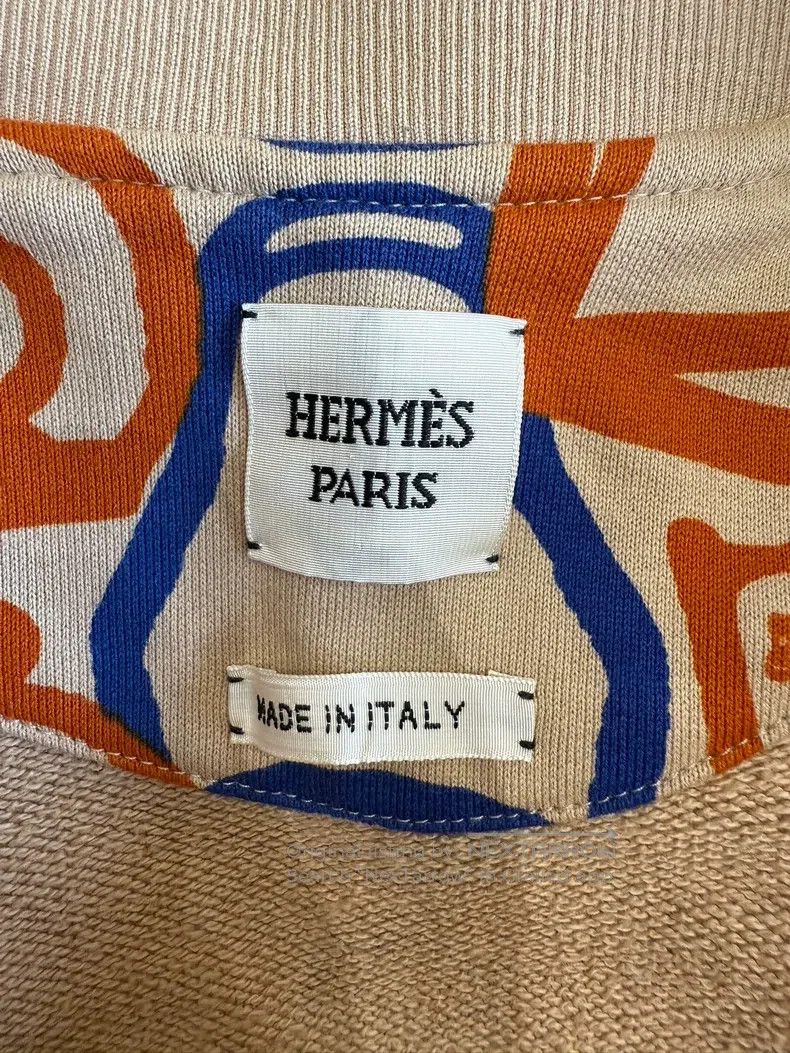 Hermes Hermes Stirrup fantasy print baseball jacket Size S / US 4 / IT 40 - 4 Thumbnail