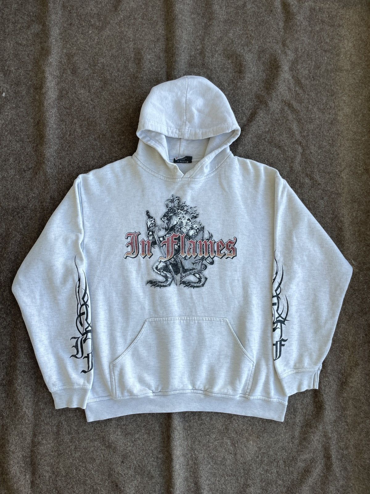 Band Tees In Flames Death Metal Merch Hoodie Size US L / EU 52-54 / 3 - 1 Thumbnail