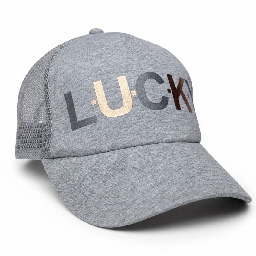 Other Black Clover Top Golf Hat Cap Gold Spellout Live Lucky Size ONE SIZE - 1 Thumbnail