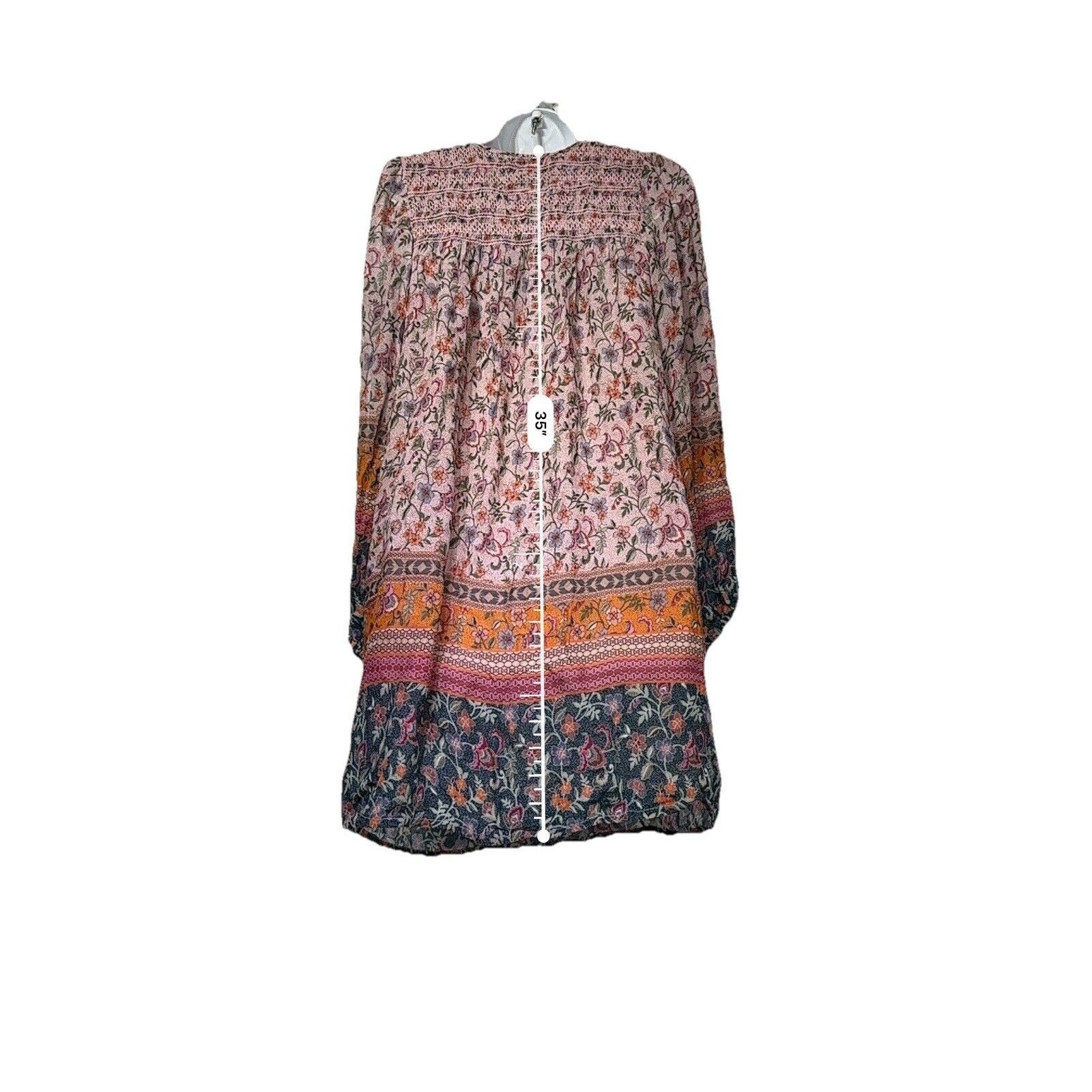 Johnny Was JADE by JOHNNY WAS Maha Rayon Floral Embroidered Dress XS Size XS / US 0-2 / IT 36-38 - 7 Thumbnail