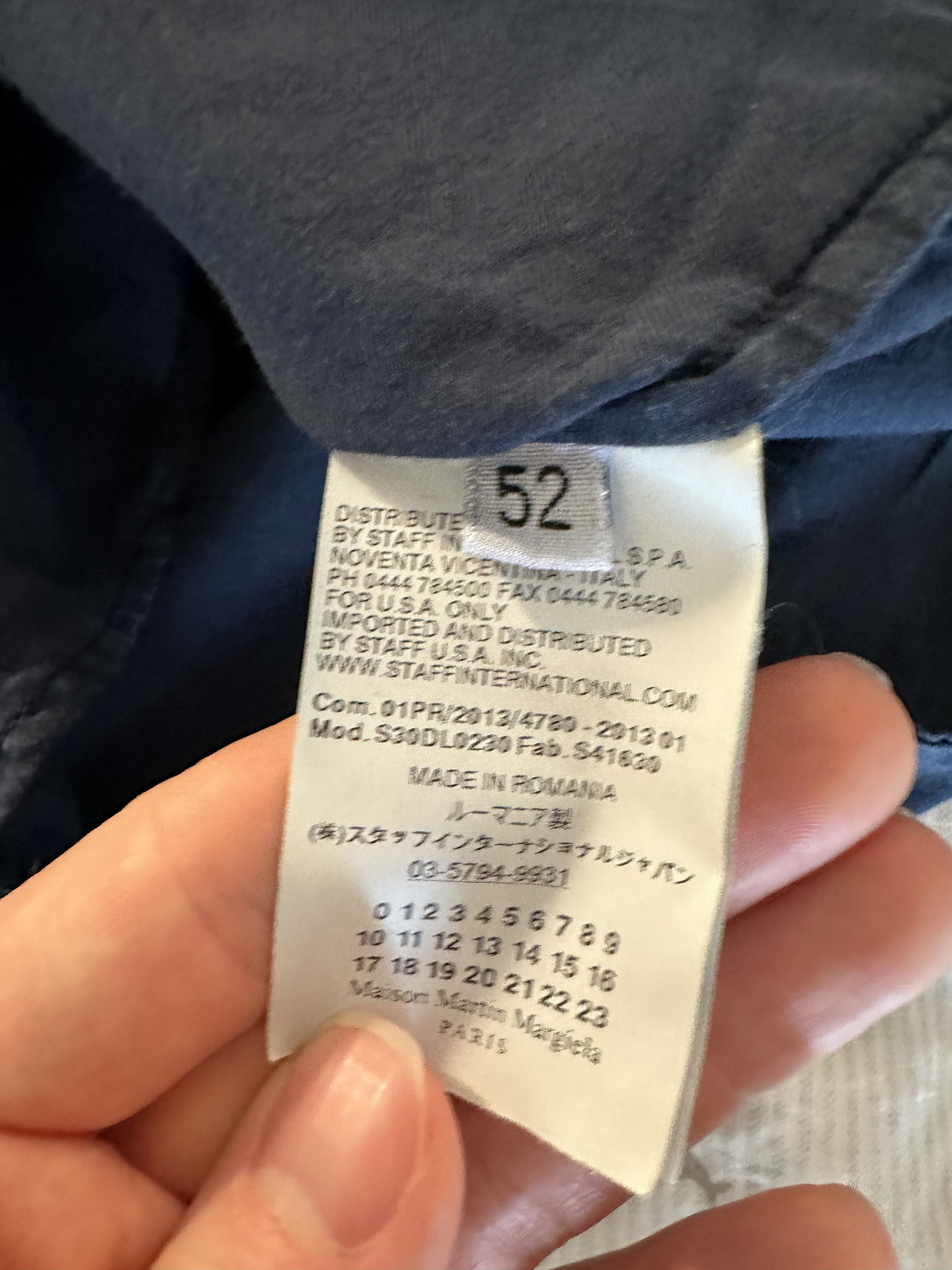 Maison Margiela Maison Margiela Short Sleeve Button Up Shirt Size US L / EU 52-54 / 3 - 5 Thumbnail