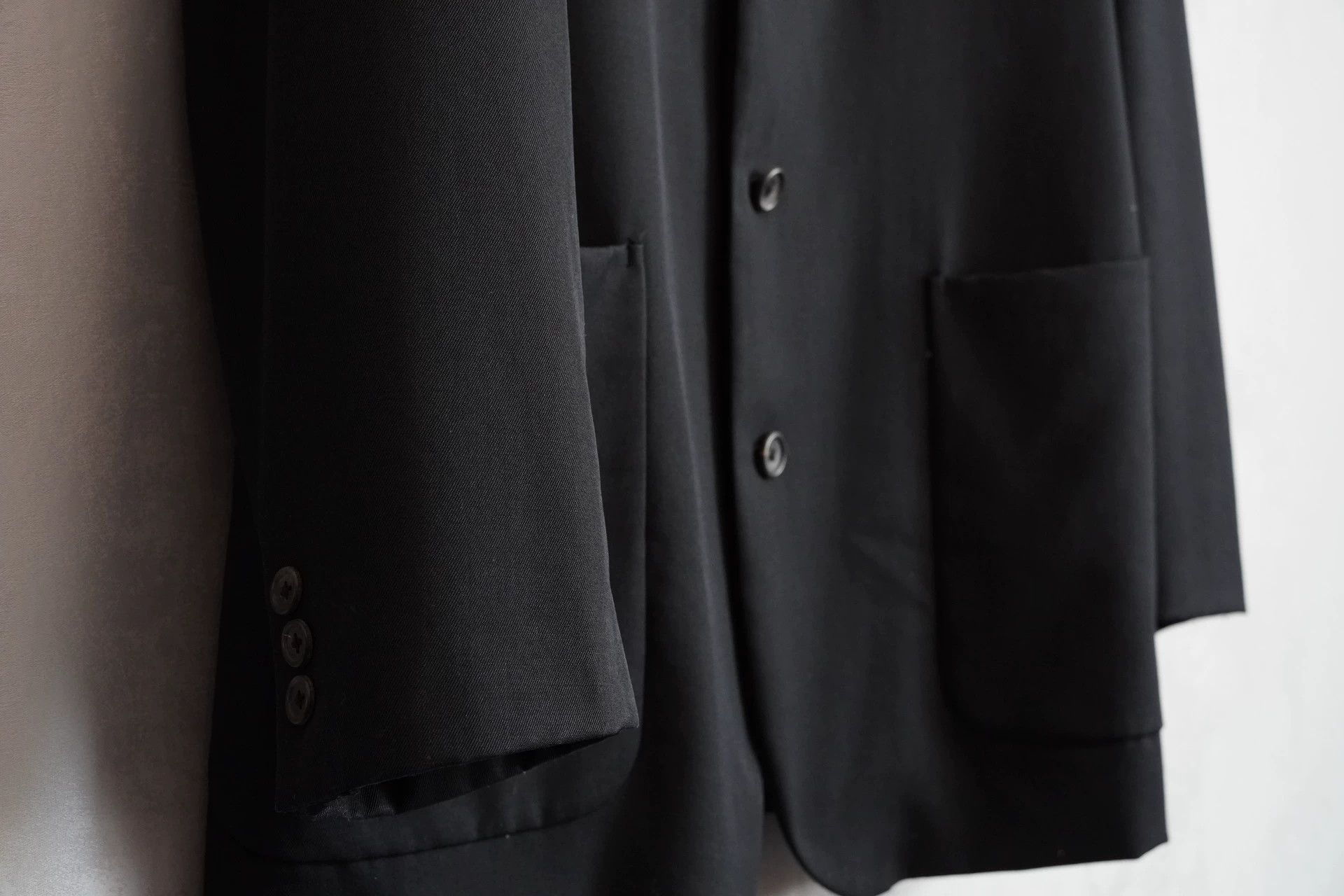 Yohji Yamamoto Yohji Yamamoto 97AW Wax Man Wool Jacket M J95 Size US M / EU 48-50 / 2 - 4 Thumbnail
