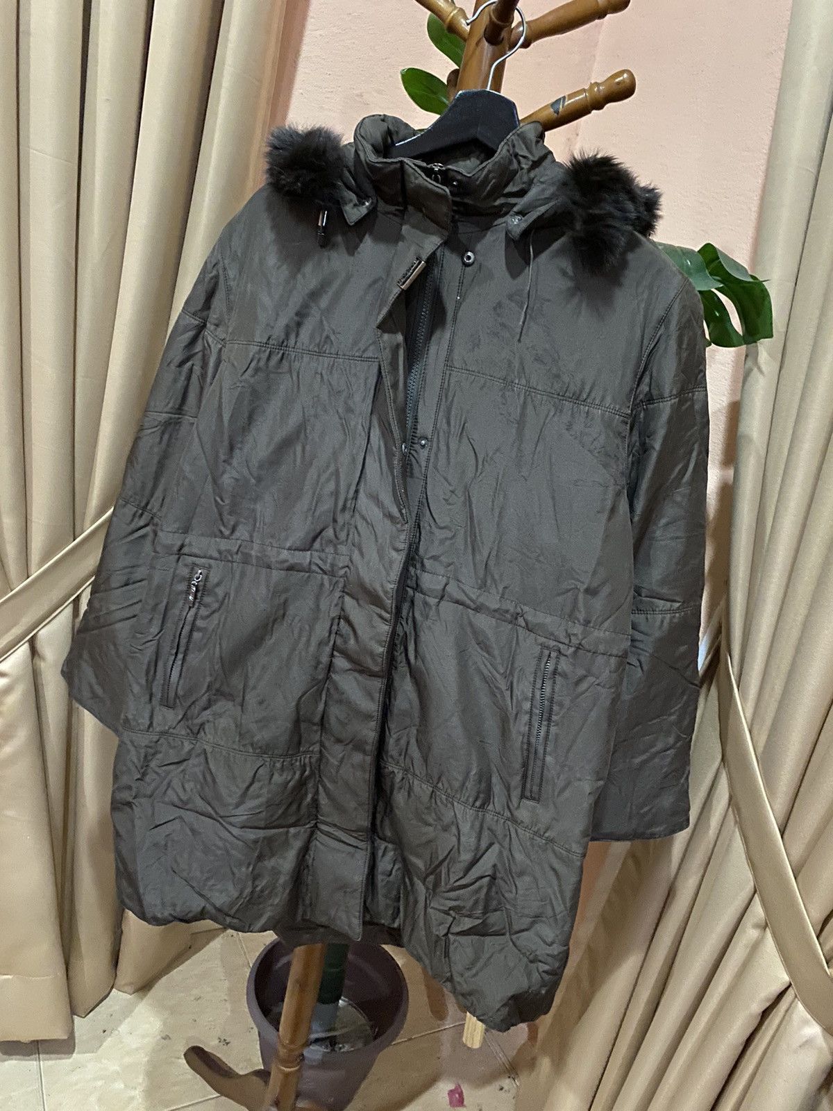 Balmain BALMAIN PUFFER FUR HOODIE JACKET Size US L / EU 52-54 / 3 - 4 Thumbnail