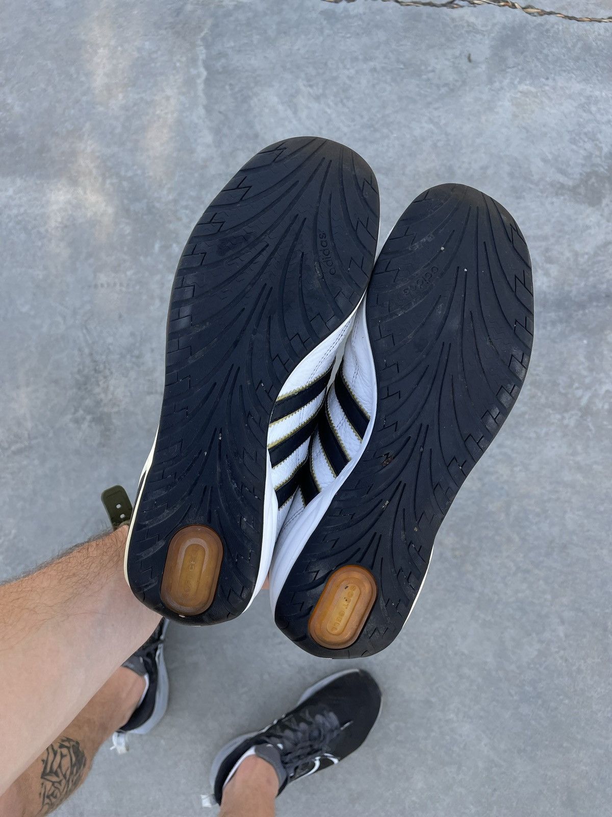 Adidas Rare 2006 Adidas Good Year Y2K Racing F1 Blokecore Shoes Size US 7.5 / EU 40-41 - 8 Thumbnail