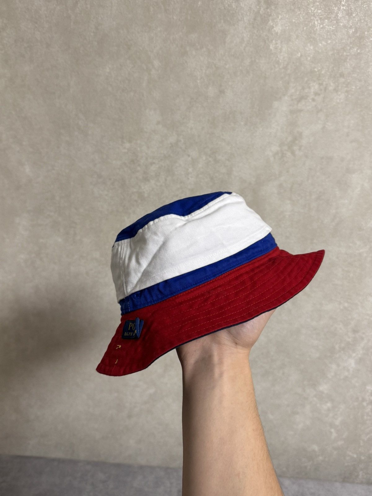 Polo Ralph Lauren Vintage reversible Polo Ralph Lauren Y2K hat cap panama Size ONE SIZE - 9 Thumbnail