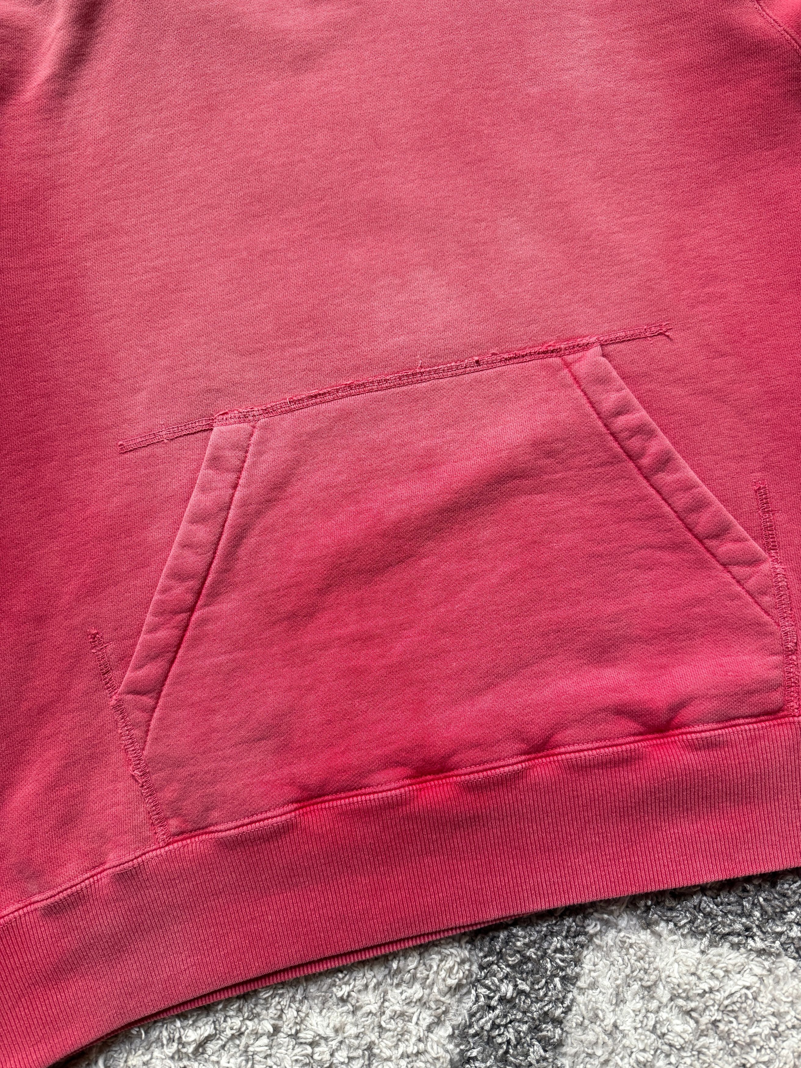 Japanese Brand × Remi Relief × Vintage Remi Relief Vintage Processed Hoodie Faded Red Size US S / EU 44-46 / 1 - 2 Thumbnail