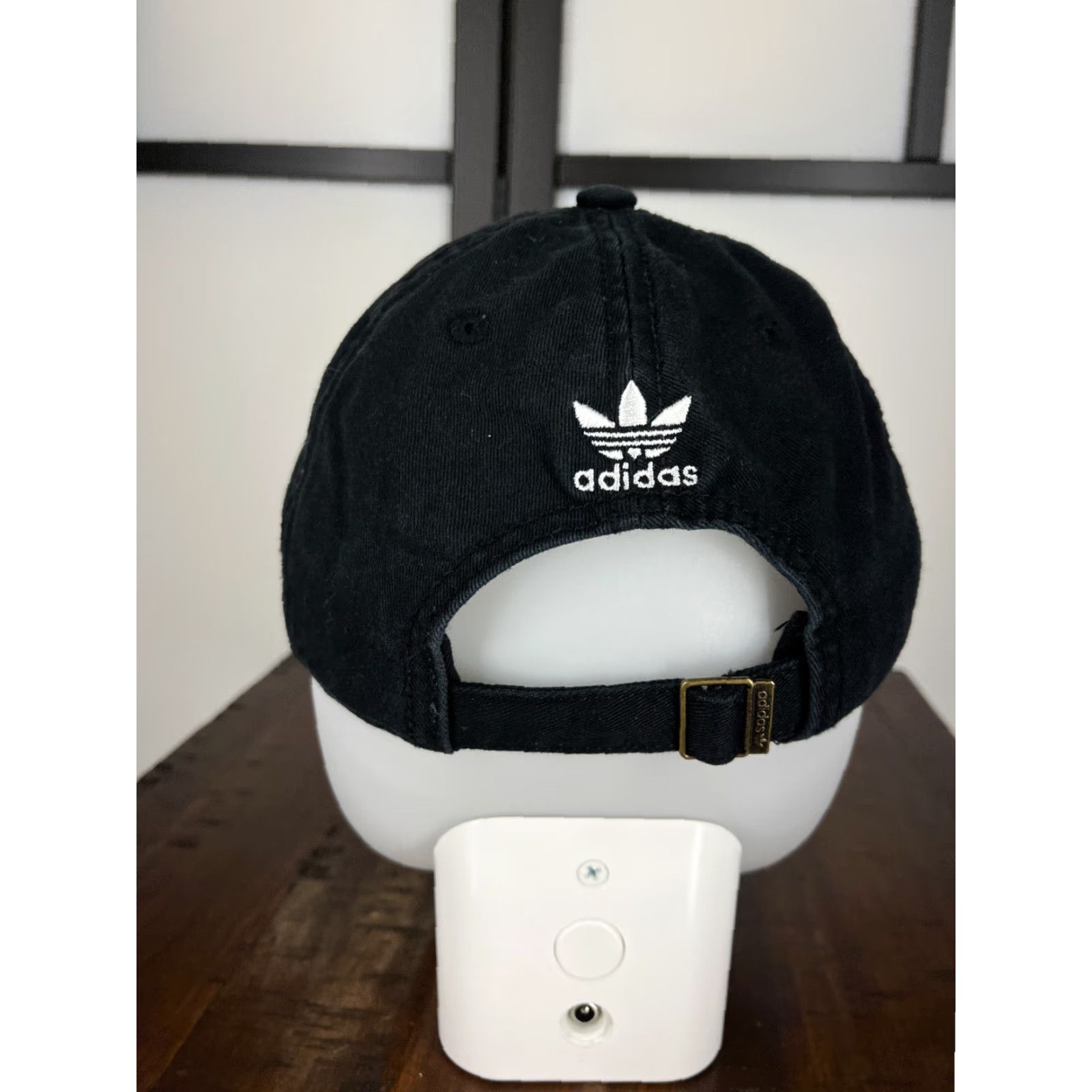 Adidas adidas Hat Cap Baseball Cap Strap Back Mens One Size Black 100% Cotton Twill 3 Stripes Golf Golfer Size ONE SIZE - 6 Thumbnail