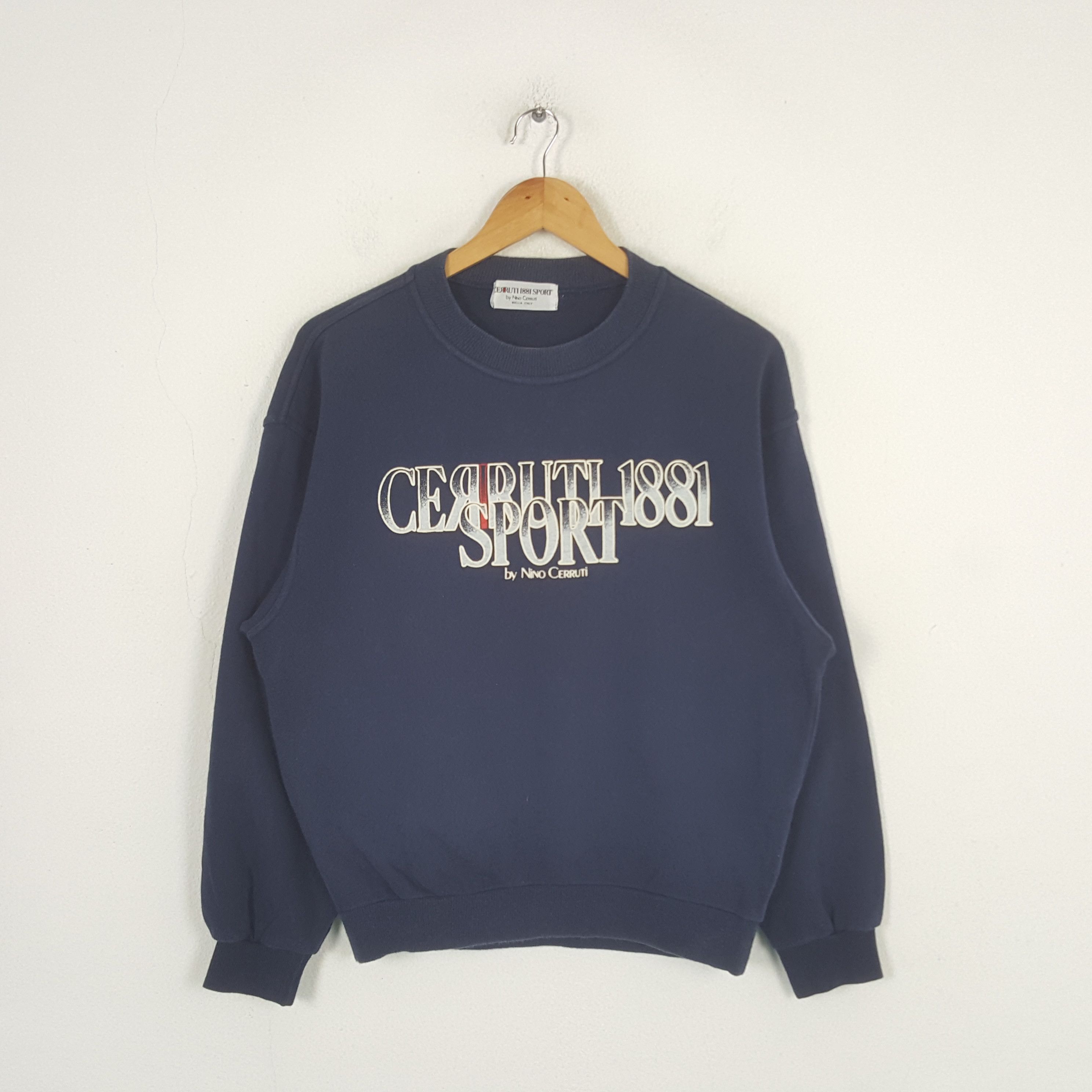 Vintage Cerruti 1881 Sport Italian Brand Sweatshirt C290N6