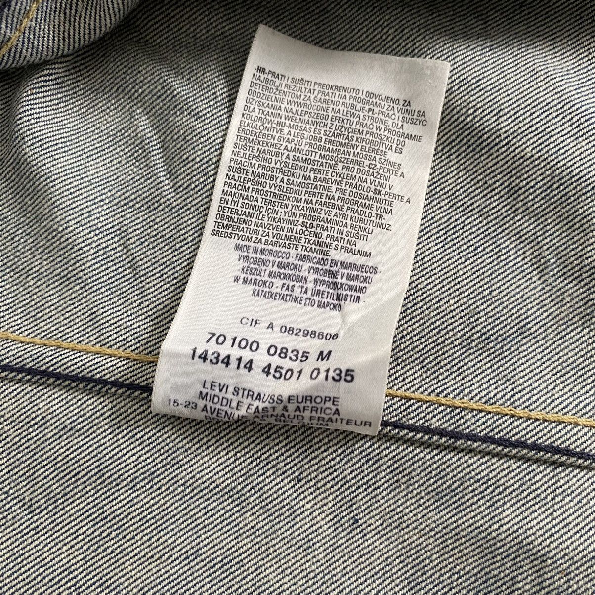 Levi's Vintage 2000’s Levis Engineered Faded Honeycomb Denim Jacket Size US M / EU 48-50 / 2 - 18 Thumbnail