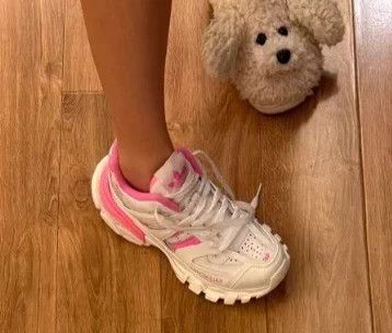 Balenciaga Balenciaga Track x Adidas White/Pink 36 EU 98 New LX1261 Size US 5.5 / IT 35.5 - 8 Thumbnail