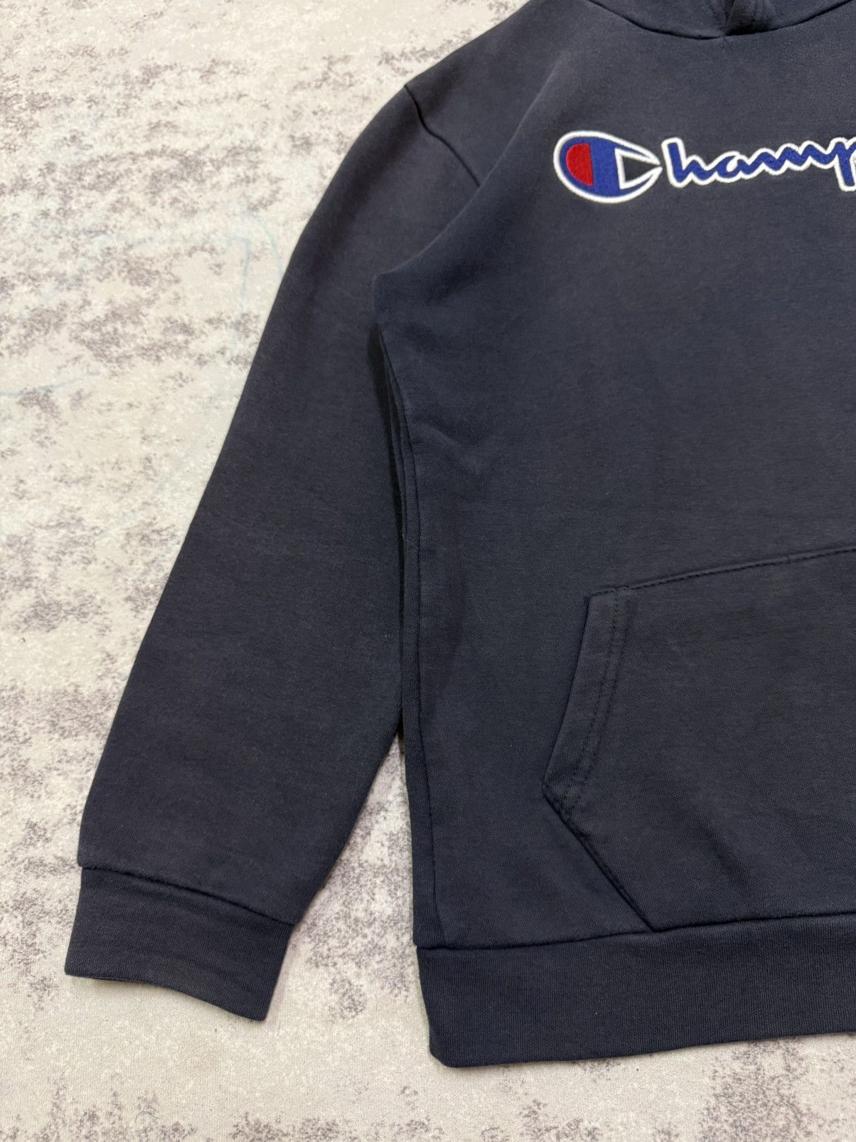 Champion CHAMPION REVERSE WEAVE FADED BLUE PULLOVER SWWATER HOODIE Size US S / EU 44-46 / 1 - 4 Thumbnail