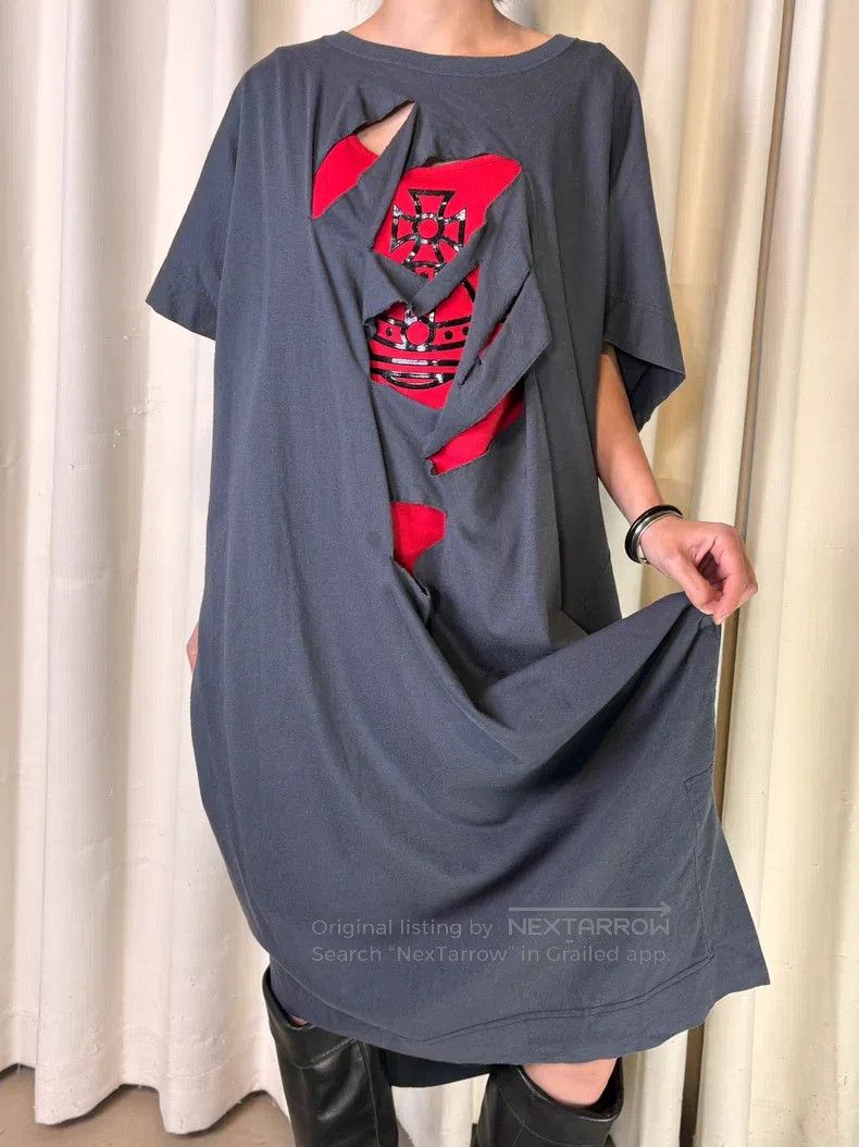 Vivienne Westwood Vivienne Westwood Vintage two-piece torn dress Size M / US 6-8 / IT 42-44 - 4 Thumbnail