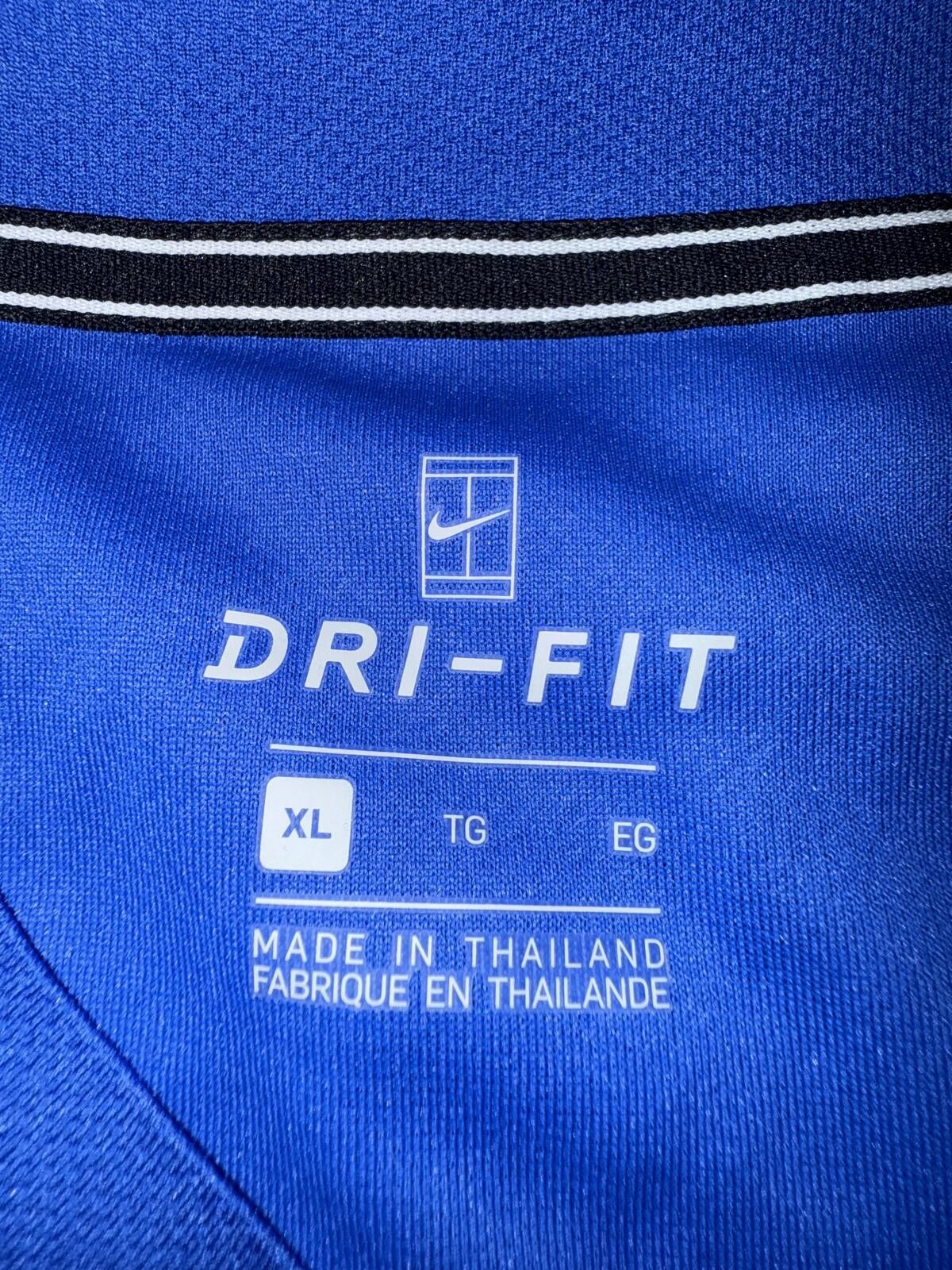Nike NikeCourt Dri-FIT Men's Tennis Blade Polo Size US XL / EU 56 / 4 - 4 Thumbnail