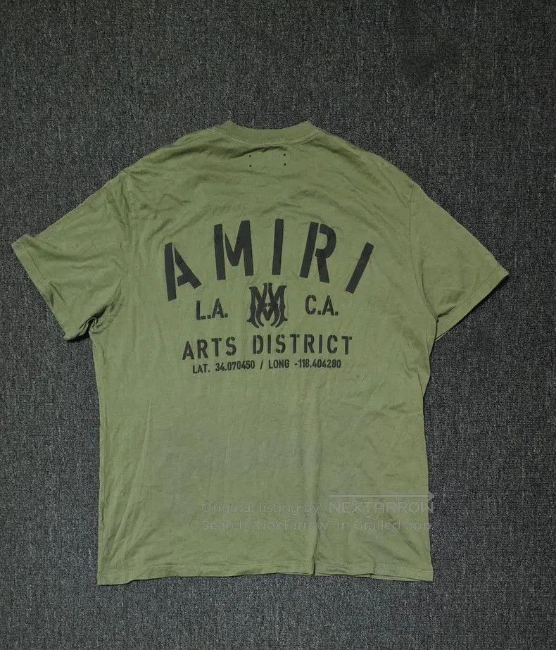 Amiri Amiri Men's Oversize Short Sleeve T. Size US L / EU 52-54 / 3 - 3 Thumbnail