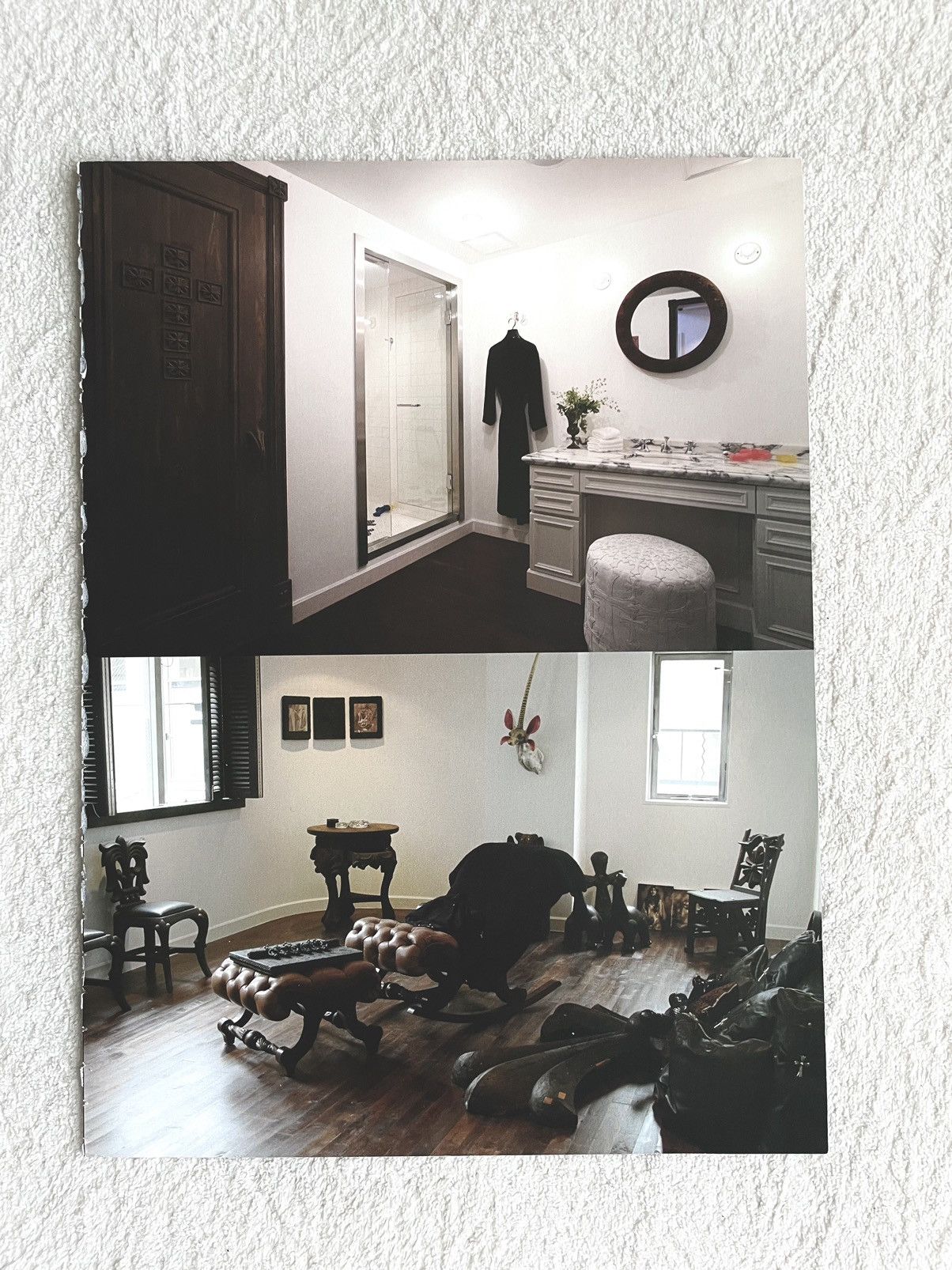 Chrome Hearts Chrome Hearts bathrobe 8x11 magazine cutout Poster Size ONE SIZE - 1 Thumbnail